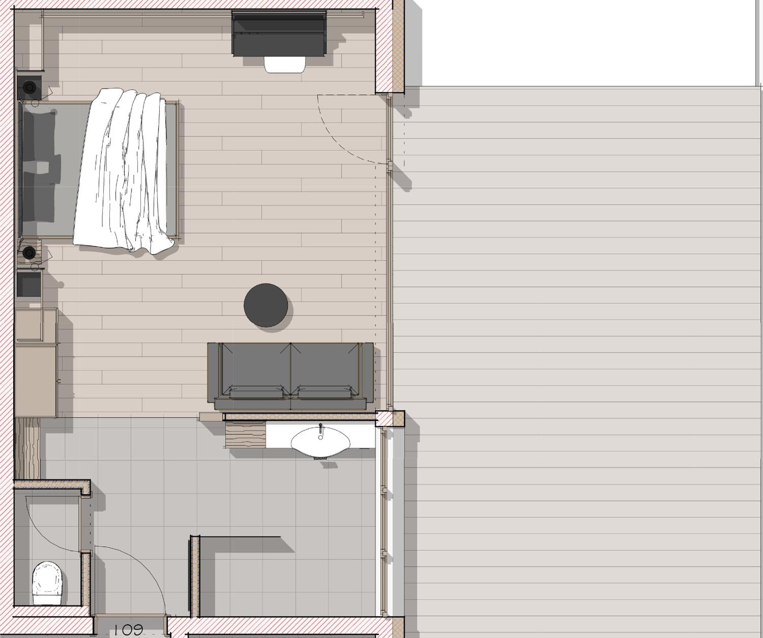 Deluxe Double Room with Shower