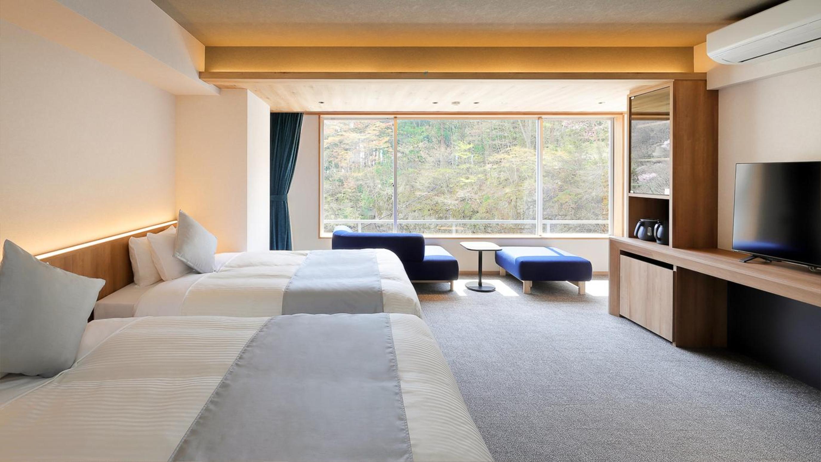 Twin Room - Disability-Access with River View photo 3