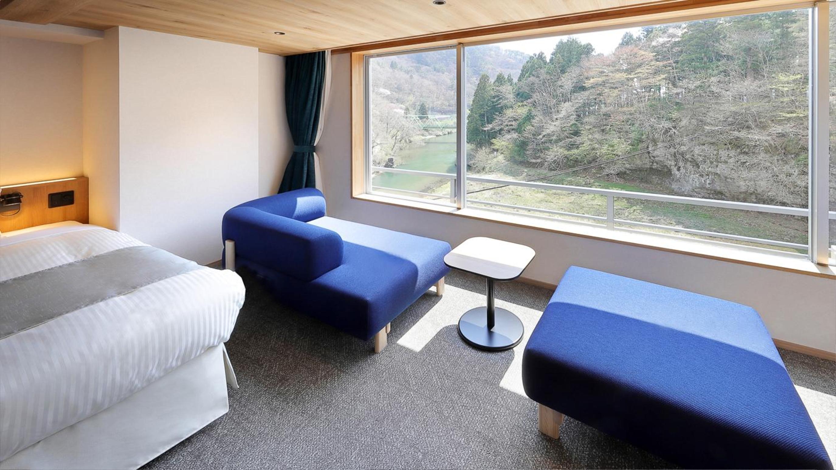 Twin Room - Disability-Access with River View photo 2