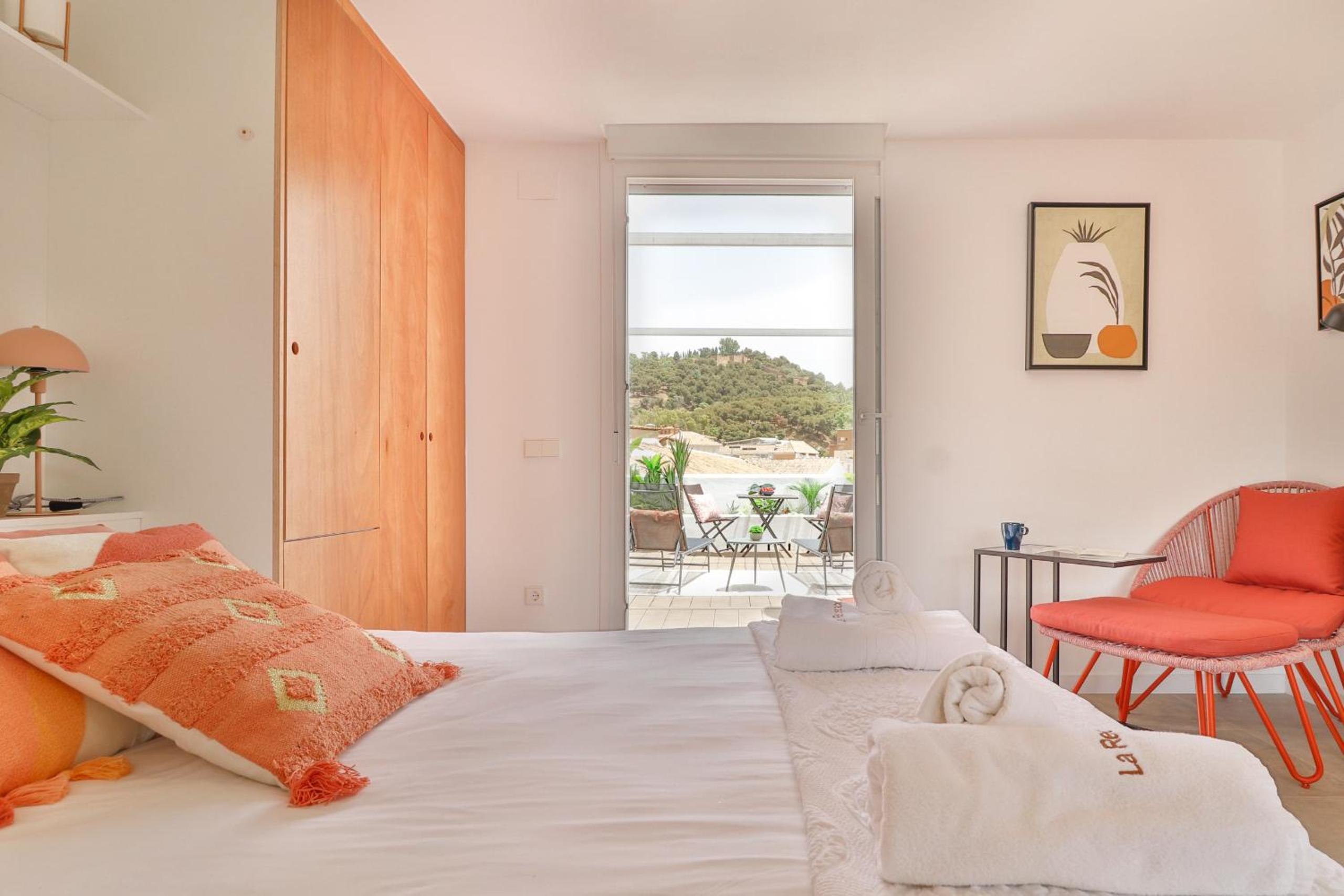 Estudio con terraza