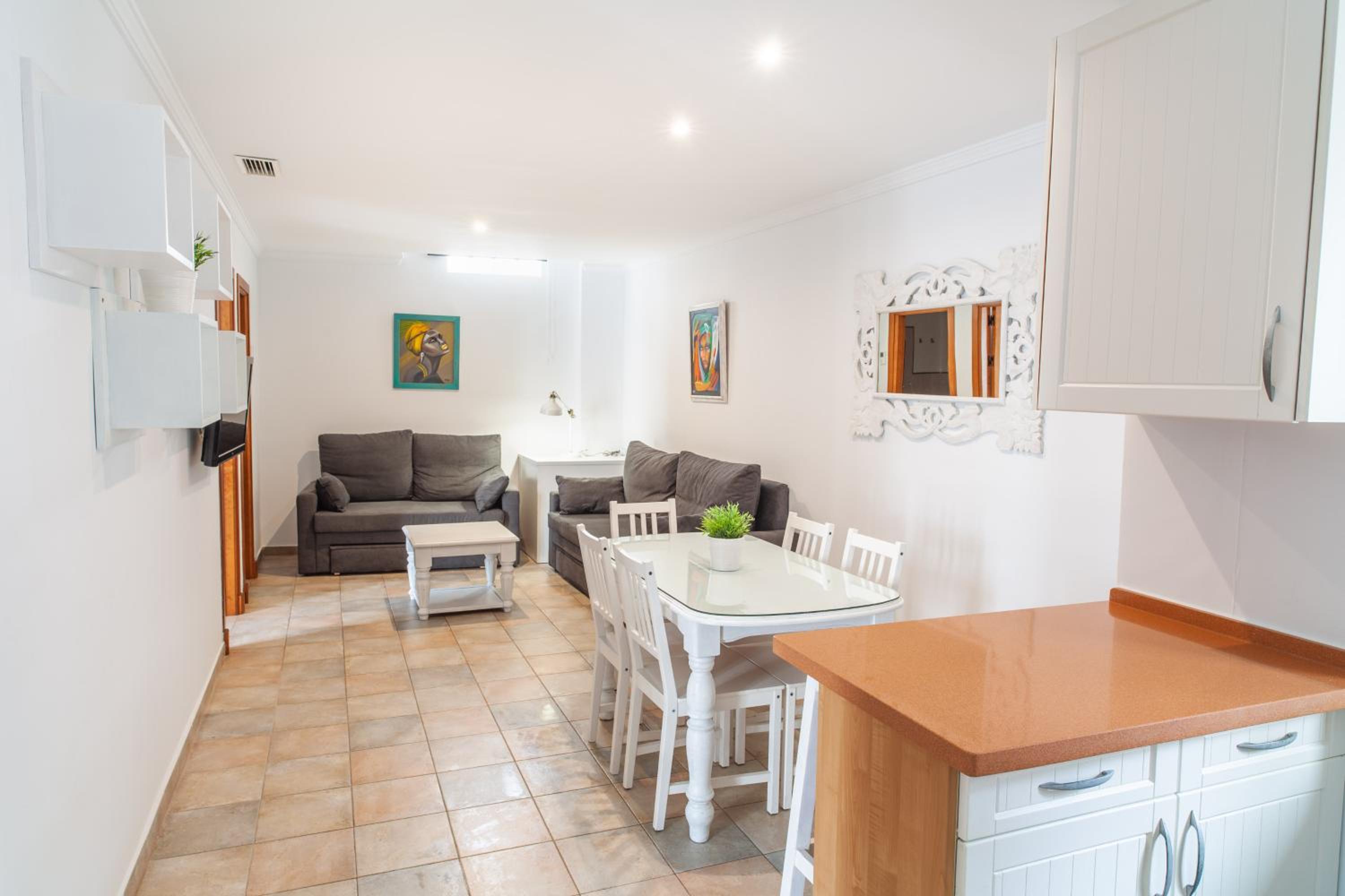 Apartamento de dos habitaciones