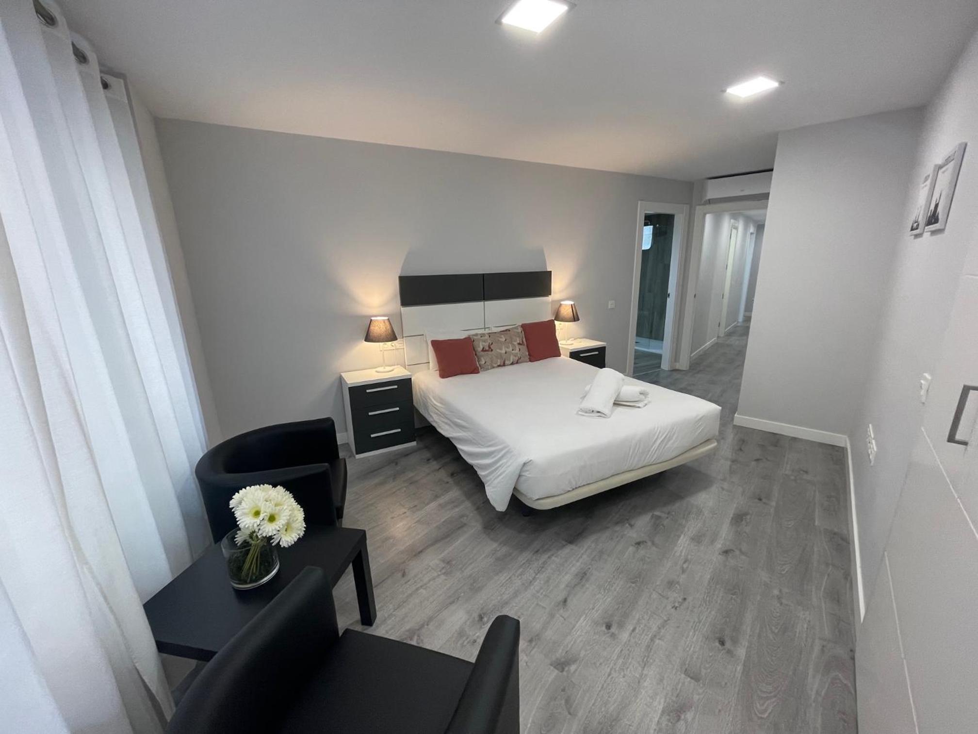 Apartamento de dos habitaciones