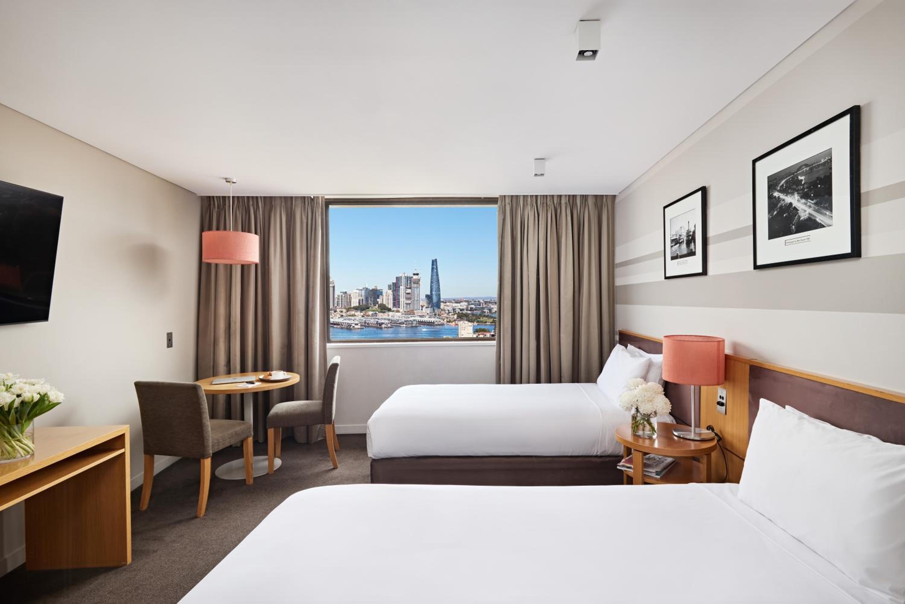 Skyline Twin Room