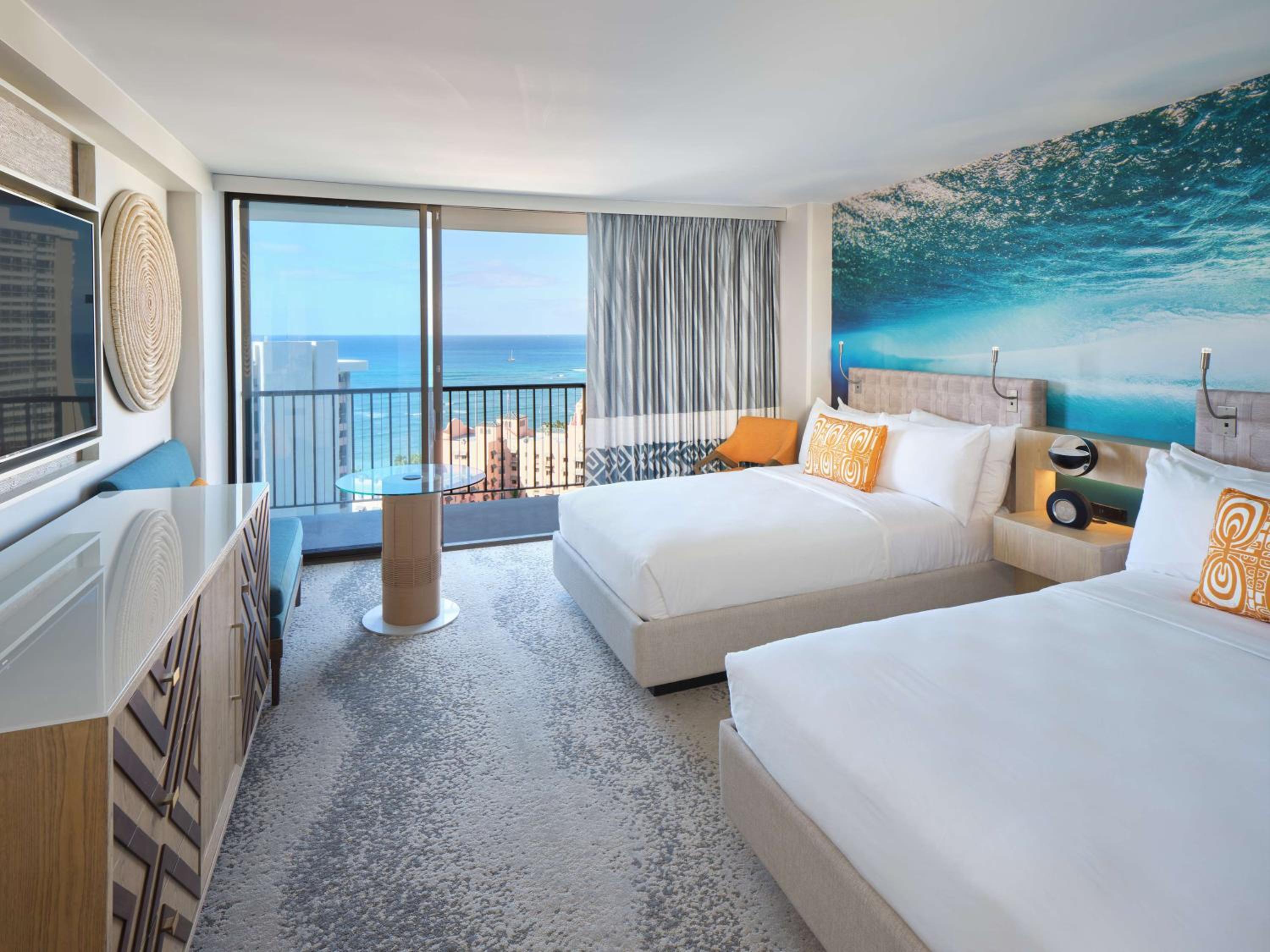 Deluxe Ocean View 2 Double Beds - Photo 1