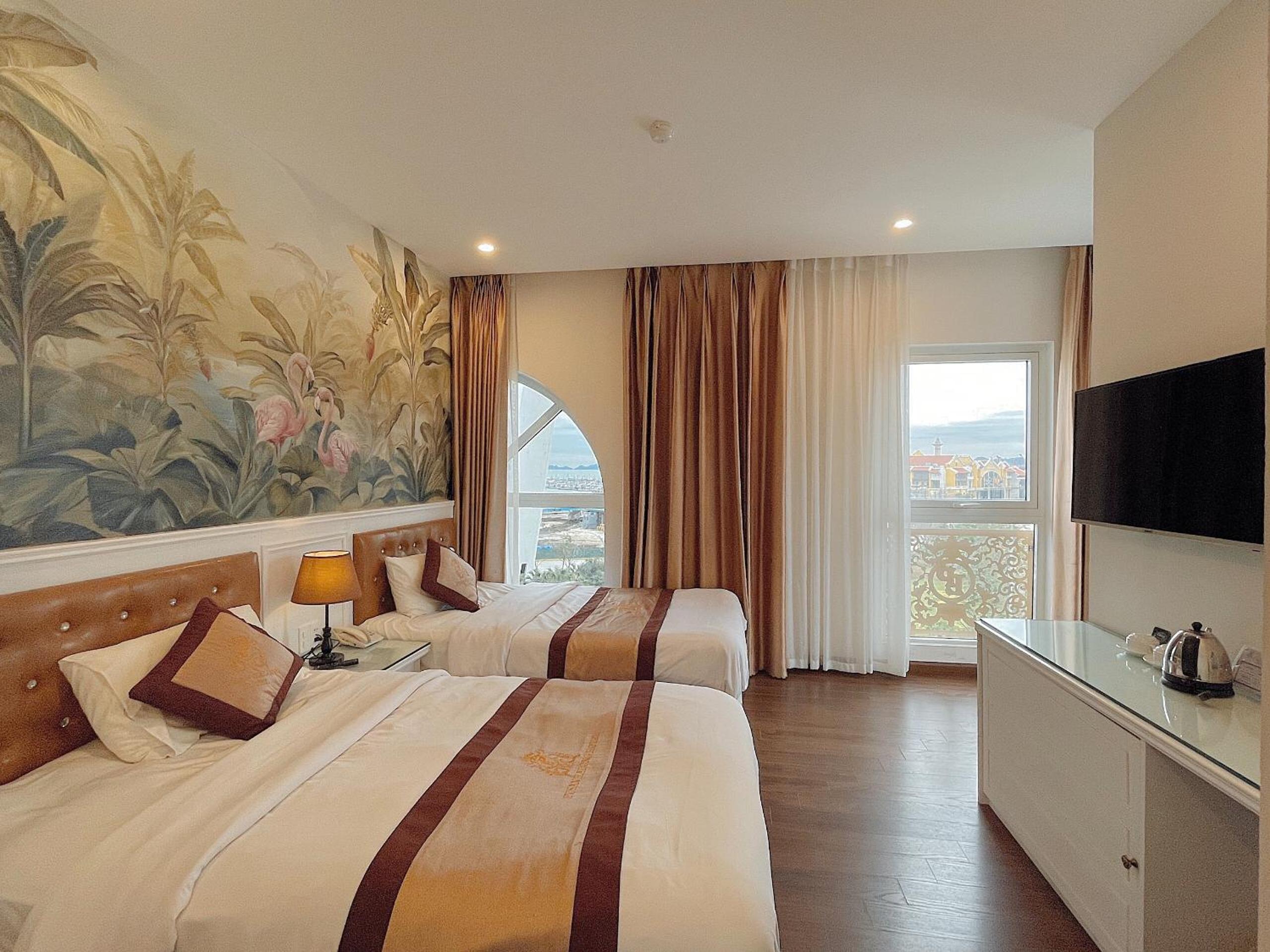 Deluxe Twin Room with Sea View