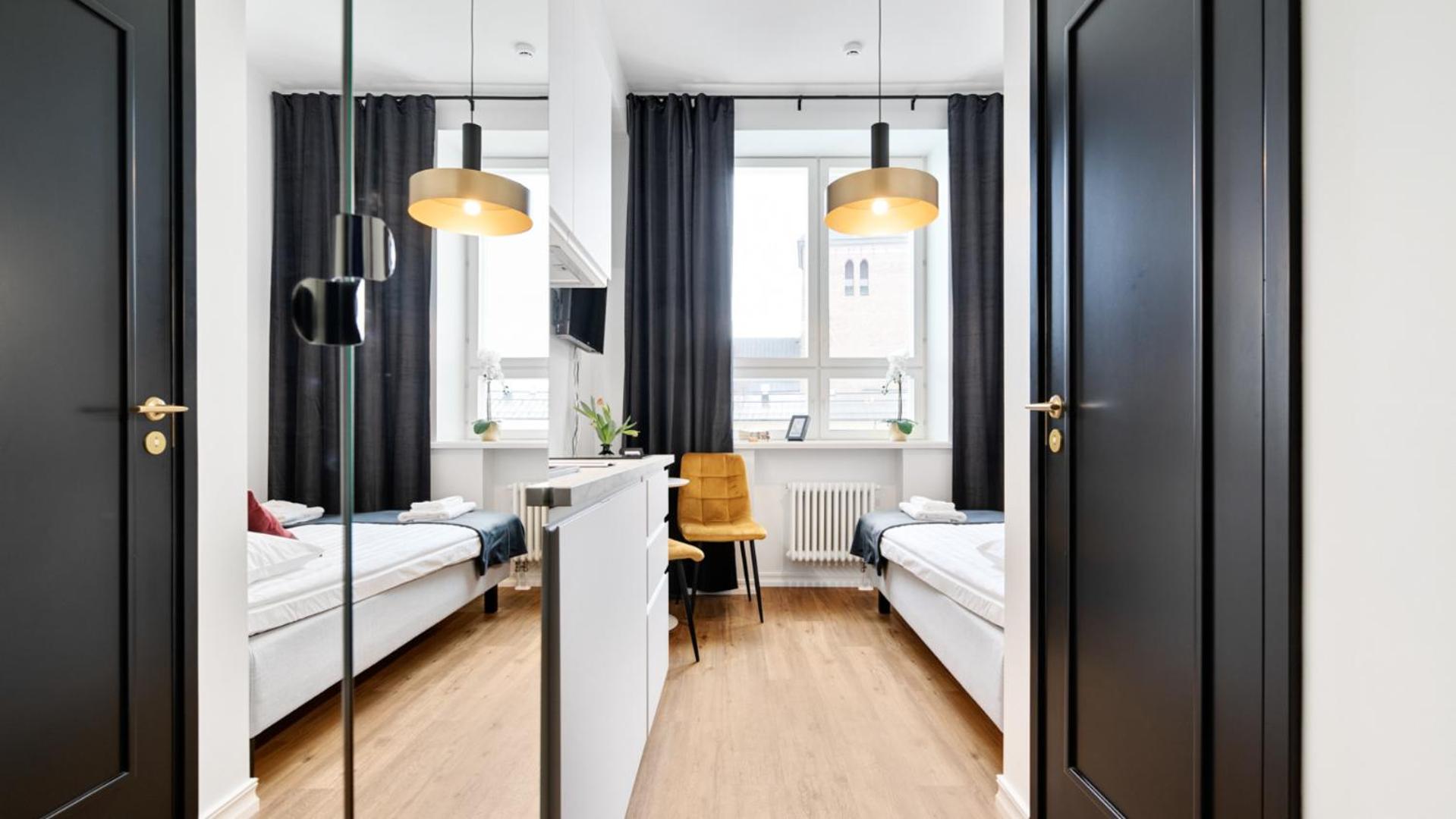 Compact Studio with Kitchen