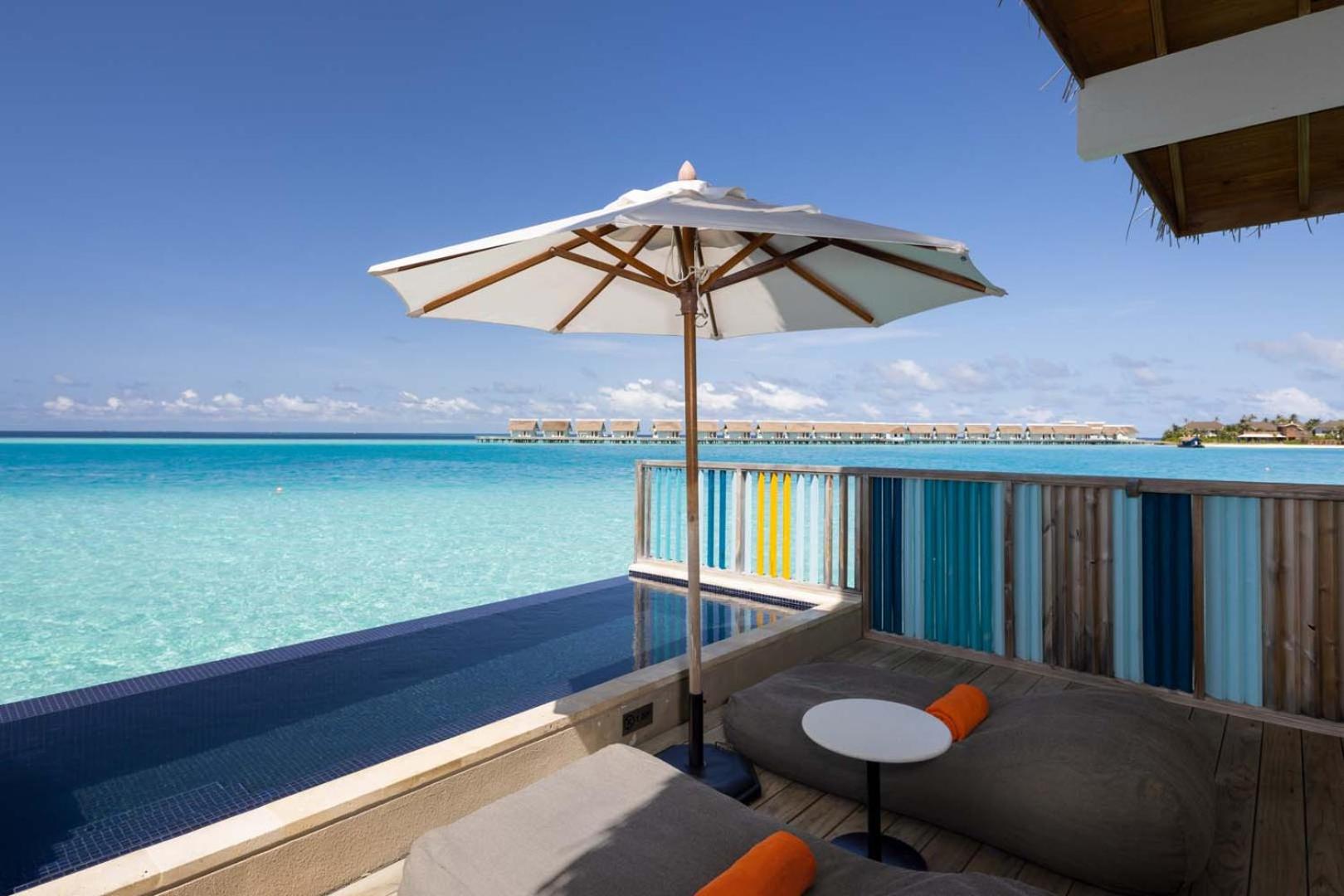 Vila Privada Diamond Overwater com Piscina - Twin Bed