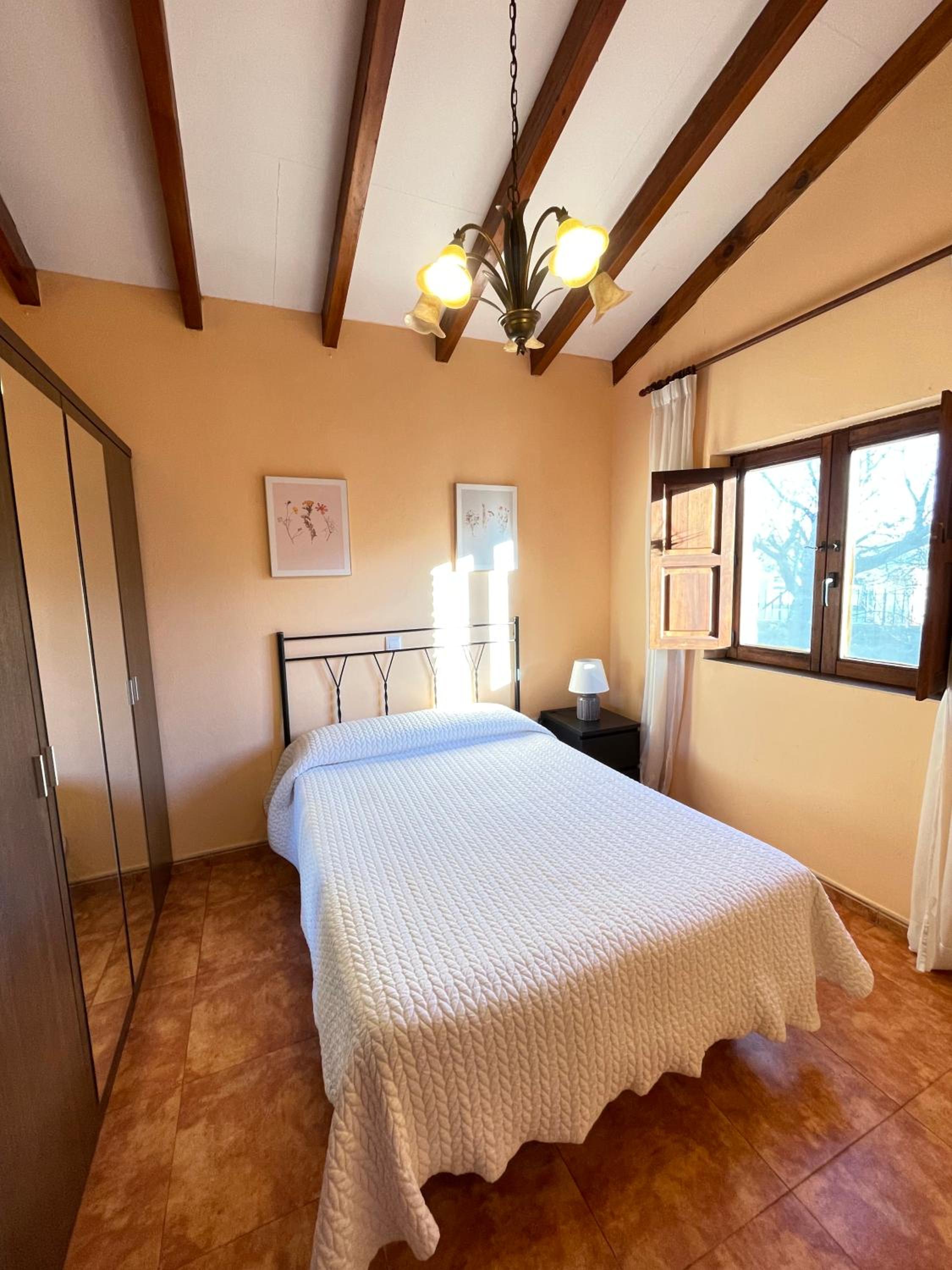 Apartamento con vista al jardín