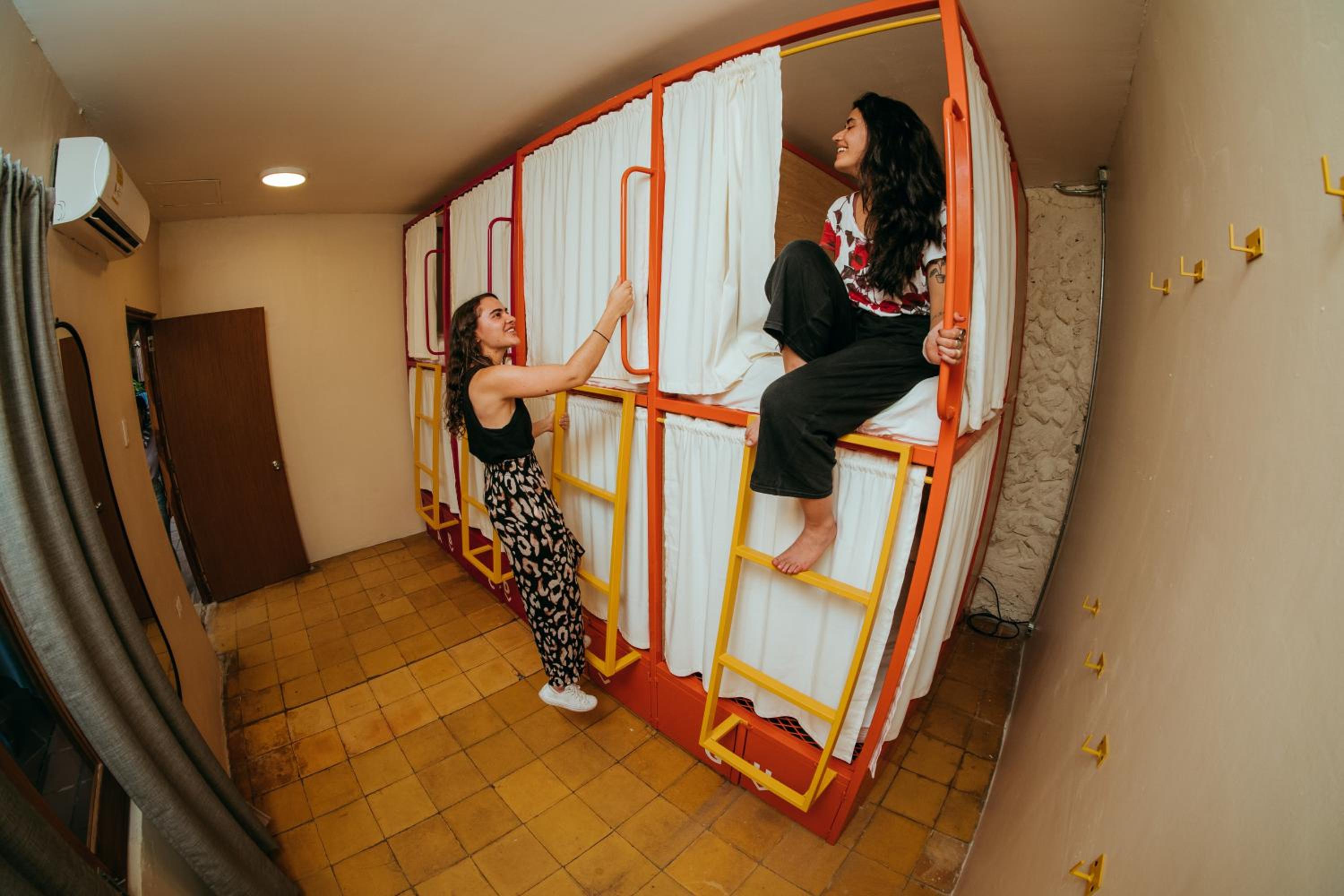 Bed in 8-Bed Female Dormitory Room