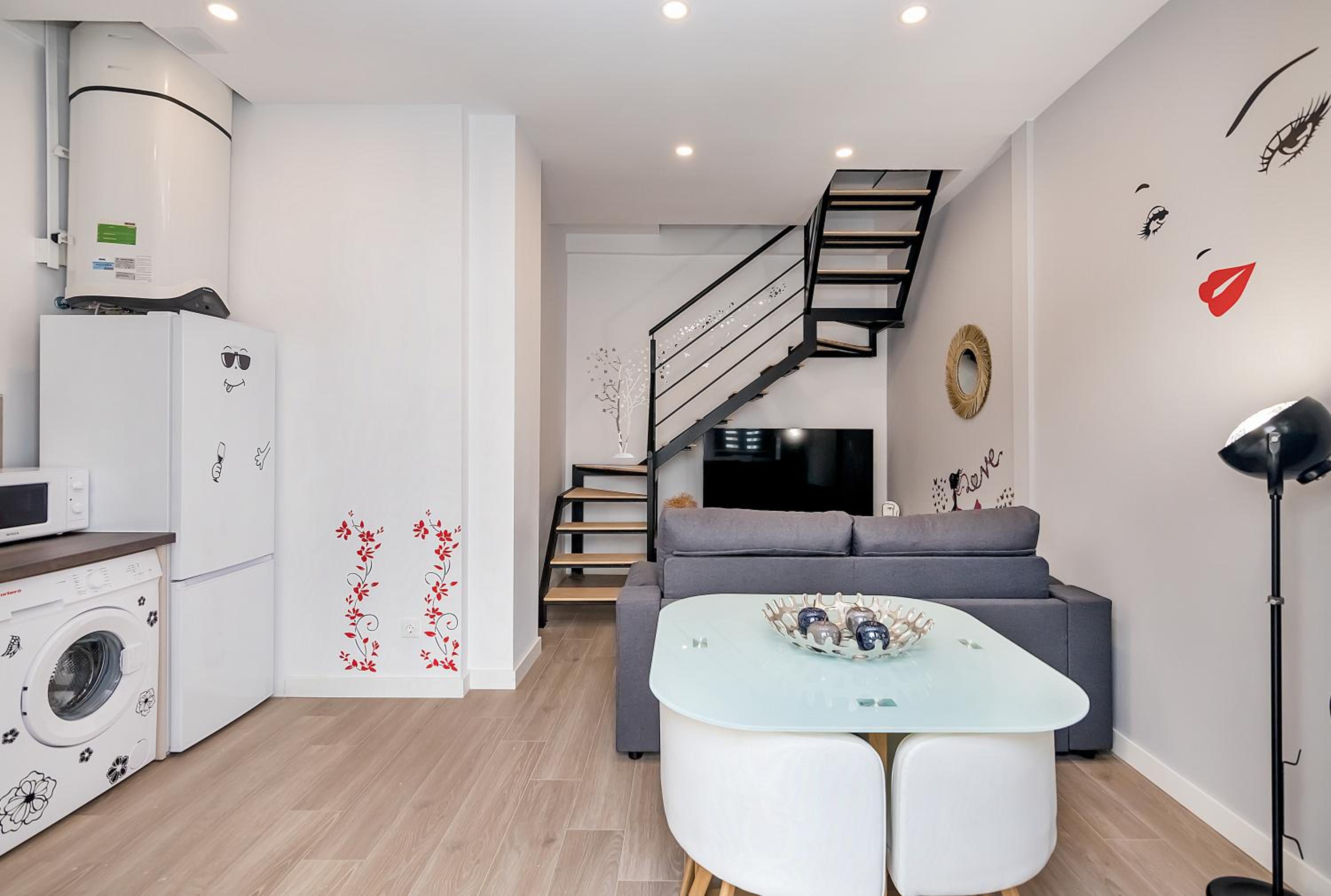 Apartamento de dos habitaciones