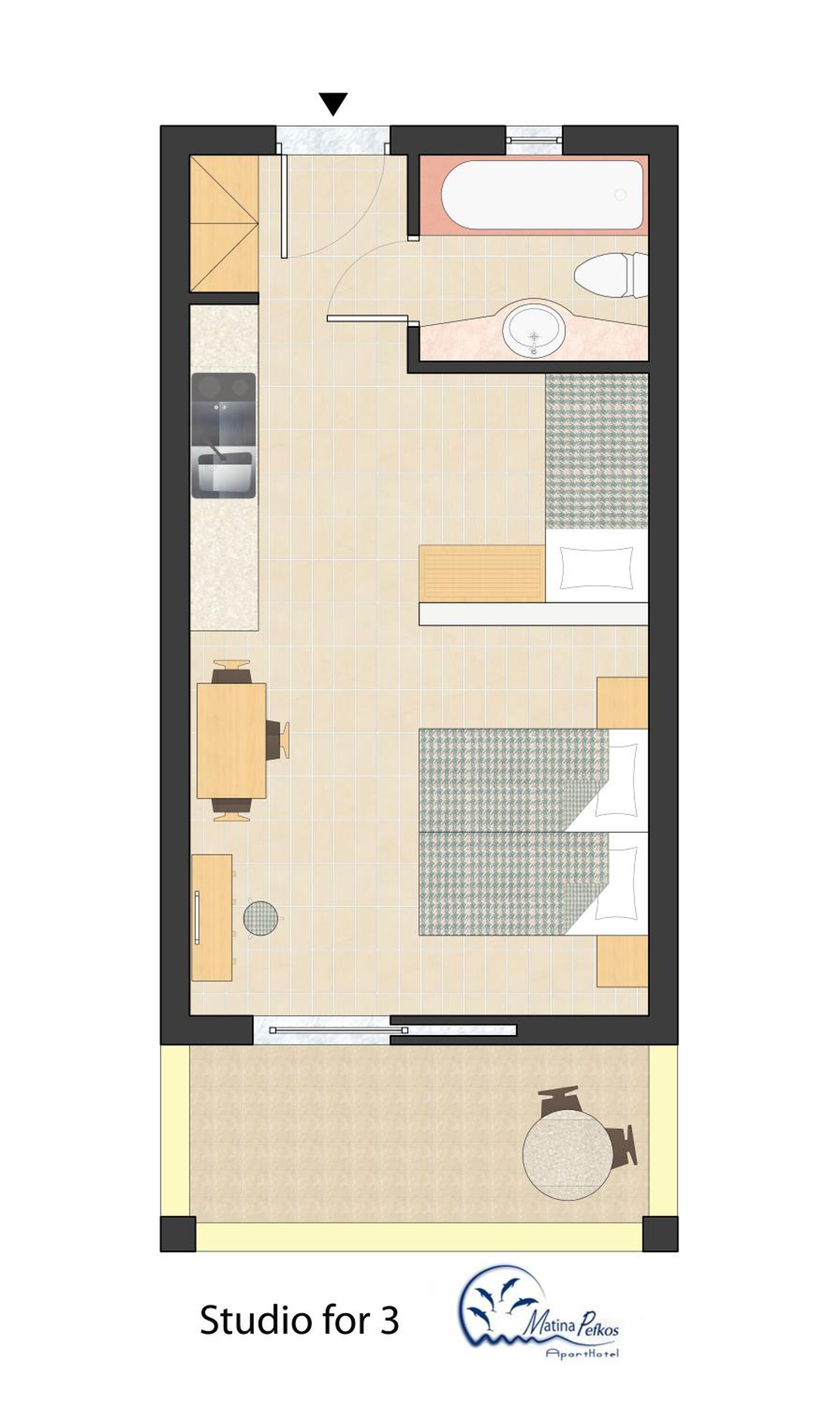 Studio (3 Adults) - Photo 9