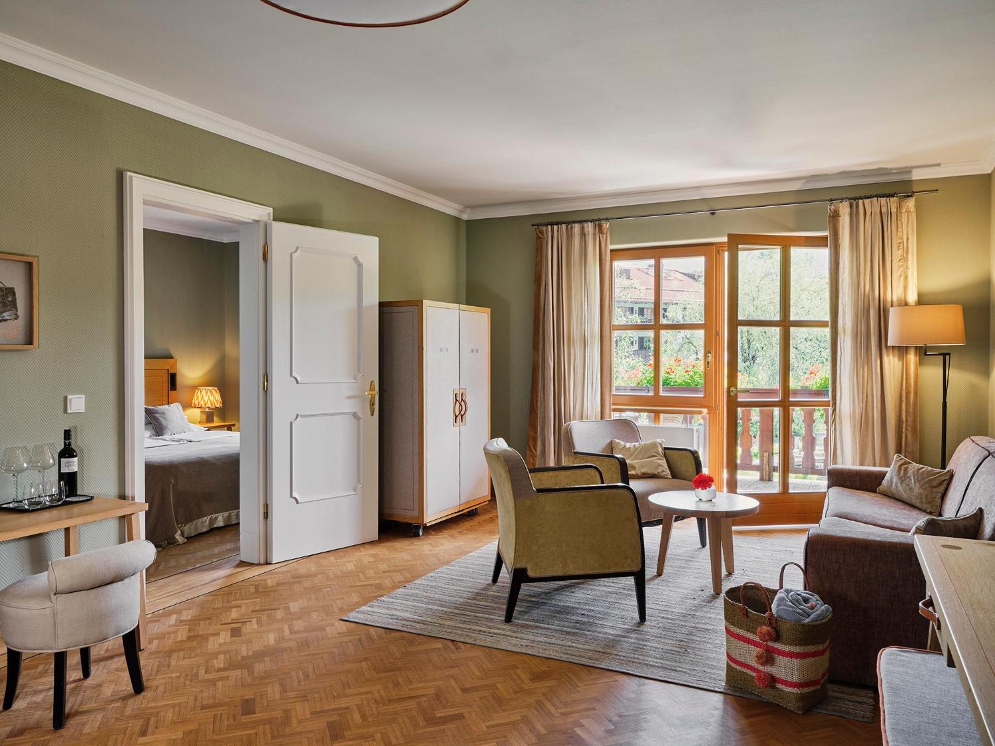 Classic Suite with Balcony and Garden View
