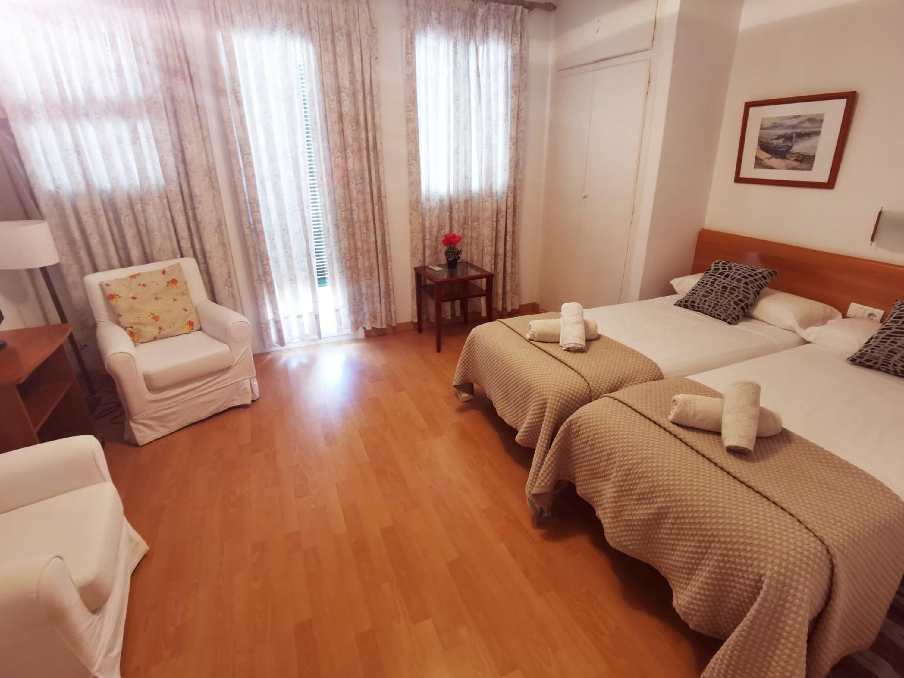 Apartamento con Balcón