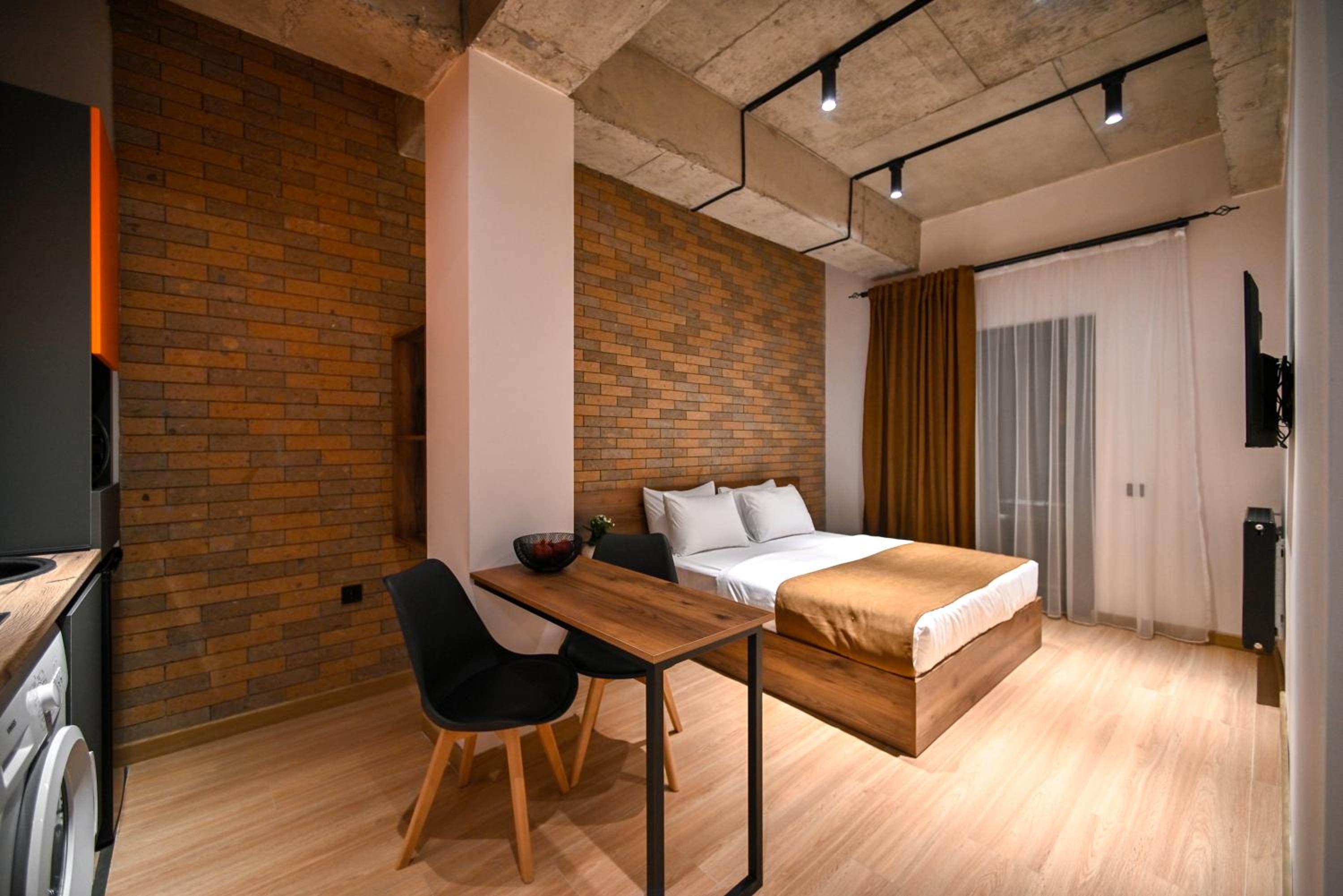 Studio with Balcony