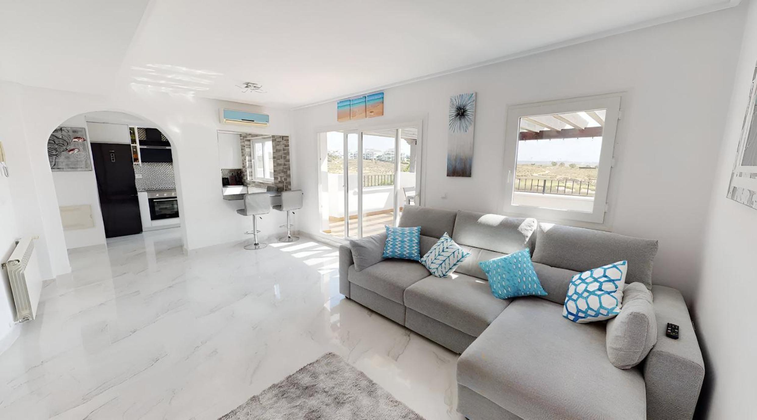 Apartamento de dos habitaciones