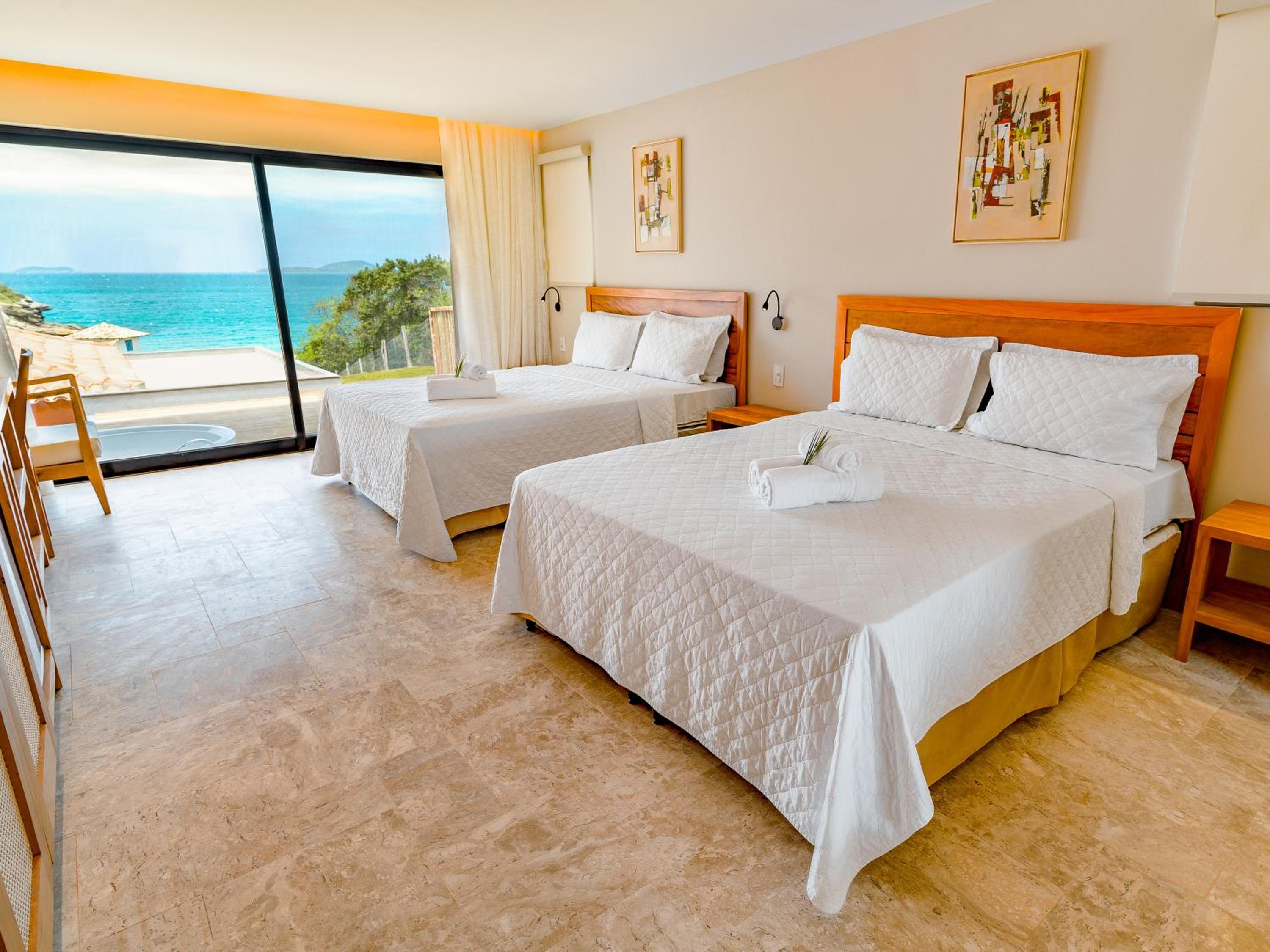Quadruple Room with Sea View