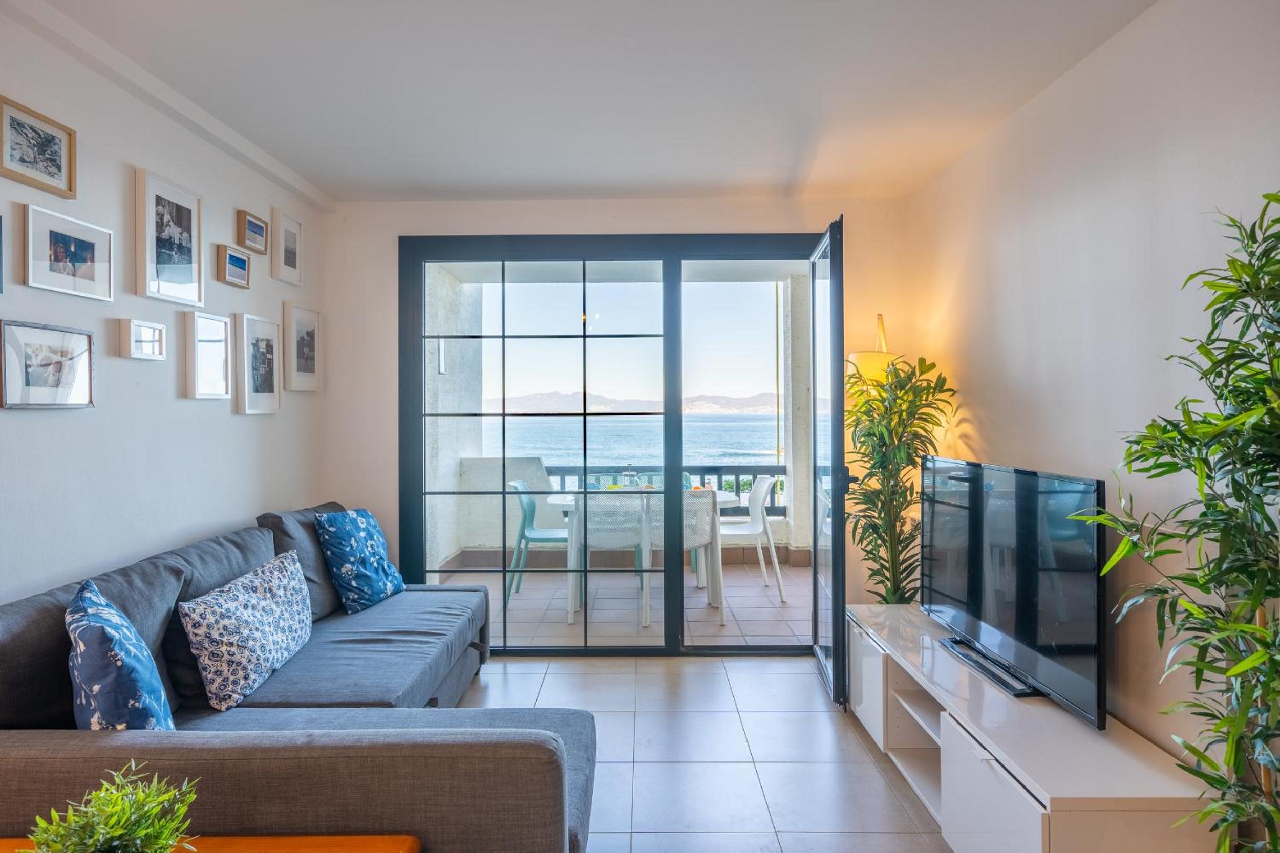 Apartamento con vista al mar
