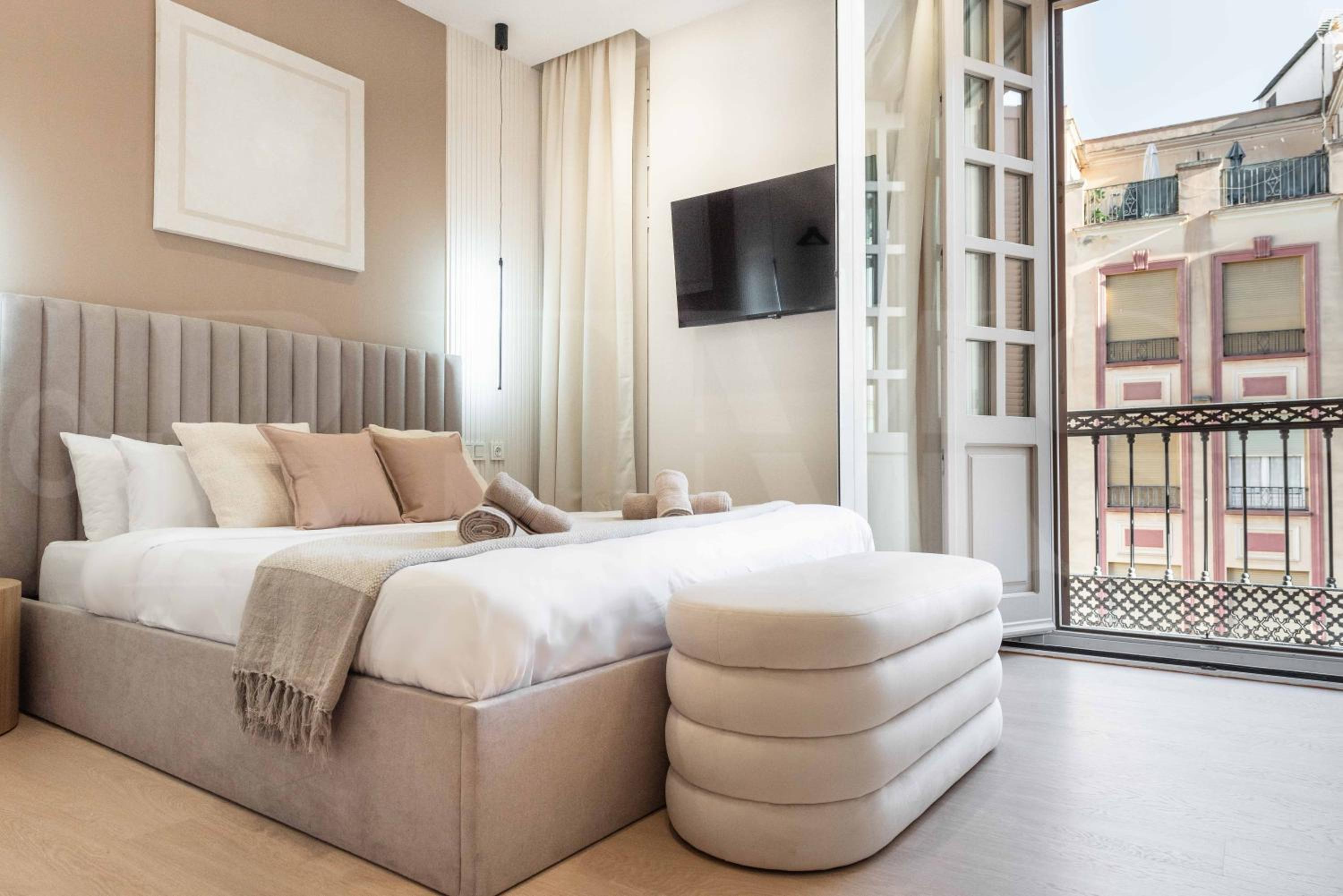 Apartamento con Balcón