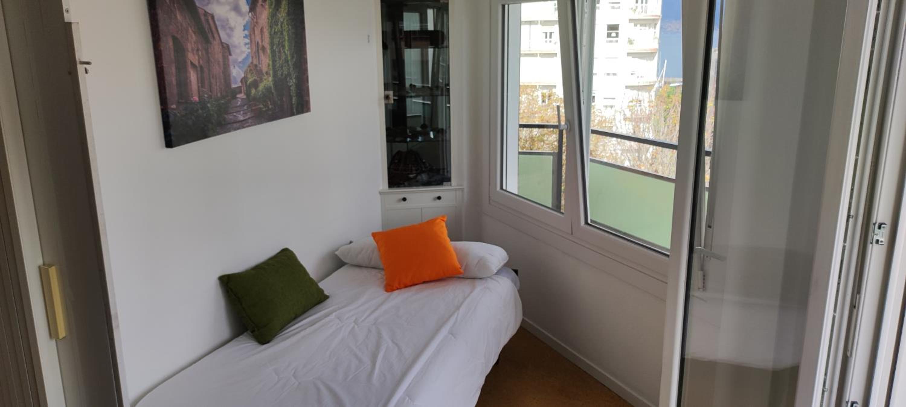 Apartamento con Balcón