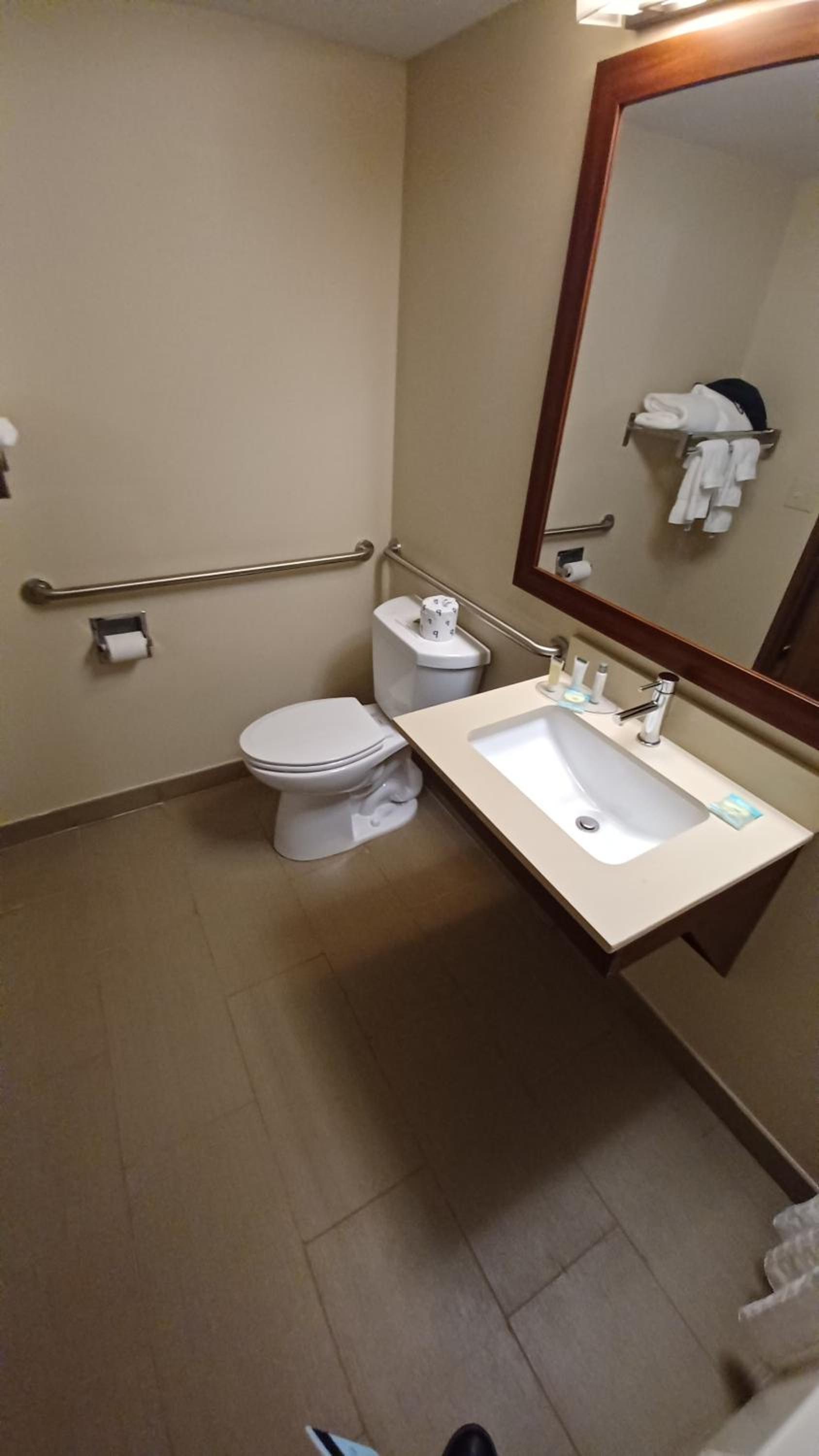 1 Queen Bed, Mobility Accessible Room, Bathtub w/ Grab Bars, Non-Smoking - Photo 3
