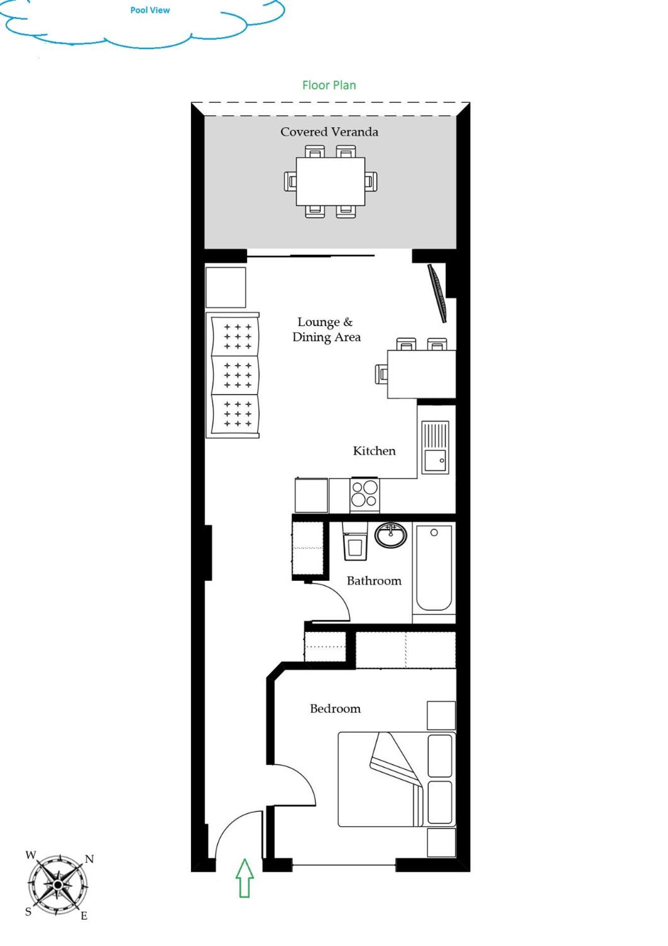 Apartment with Balcony photo 3