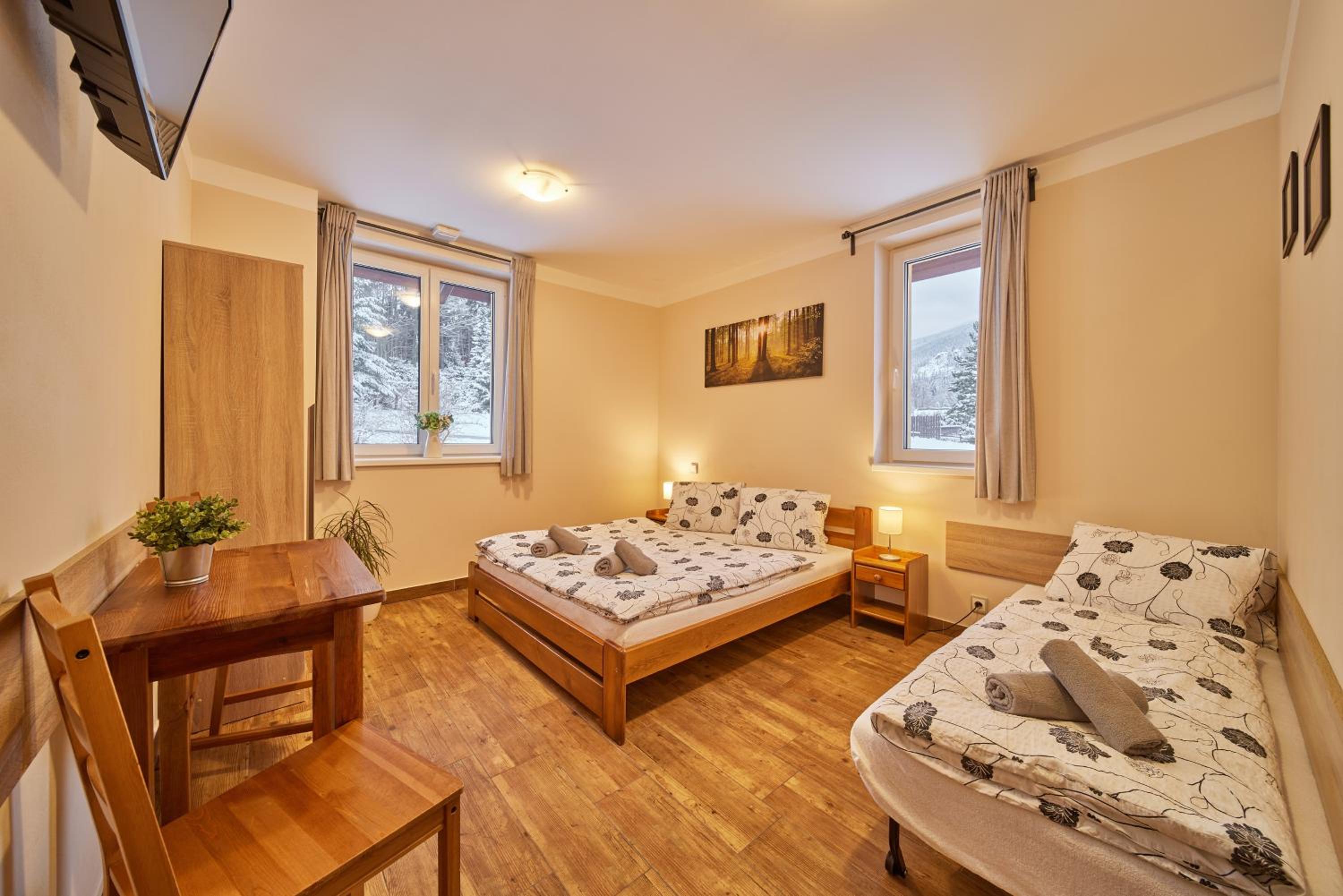 Triple Room with Garden View