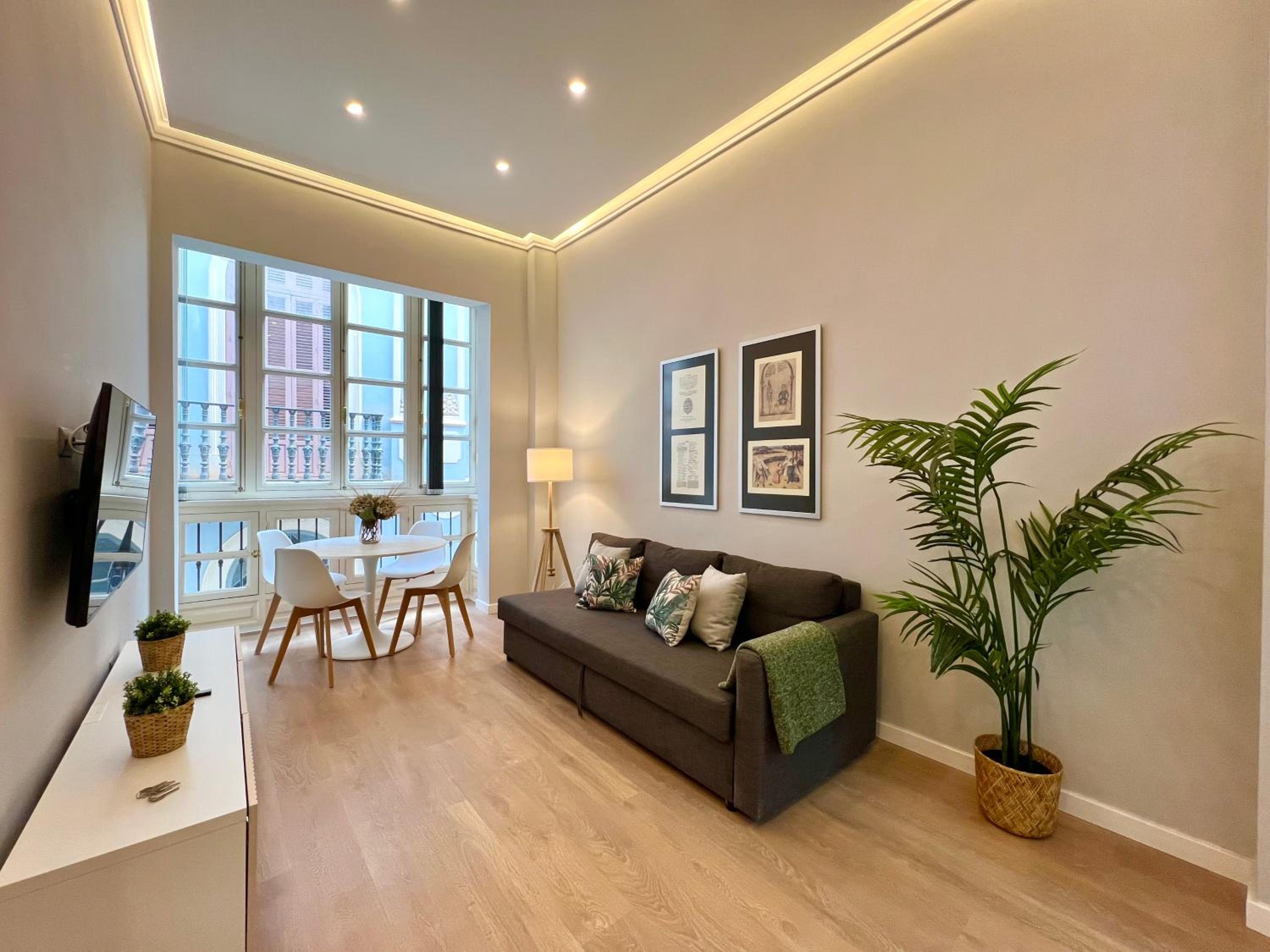 Apartamento de dos habitaciones