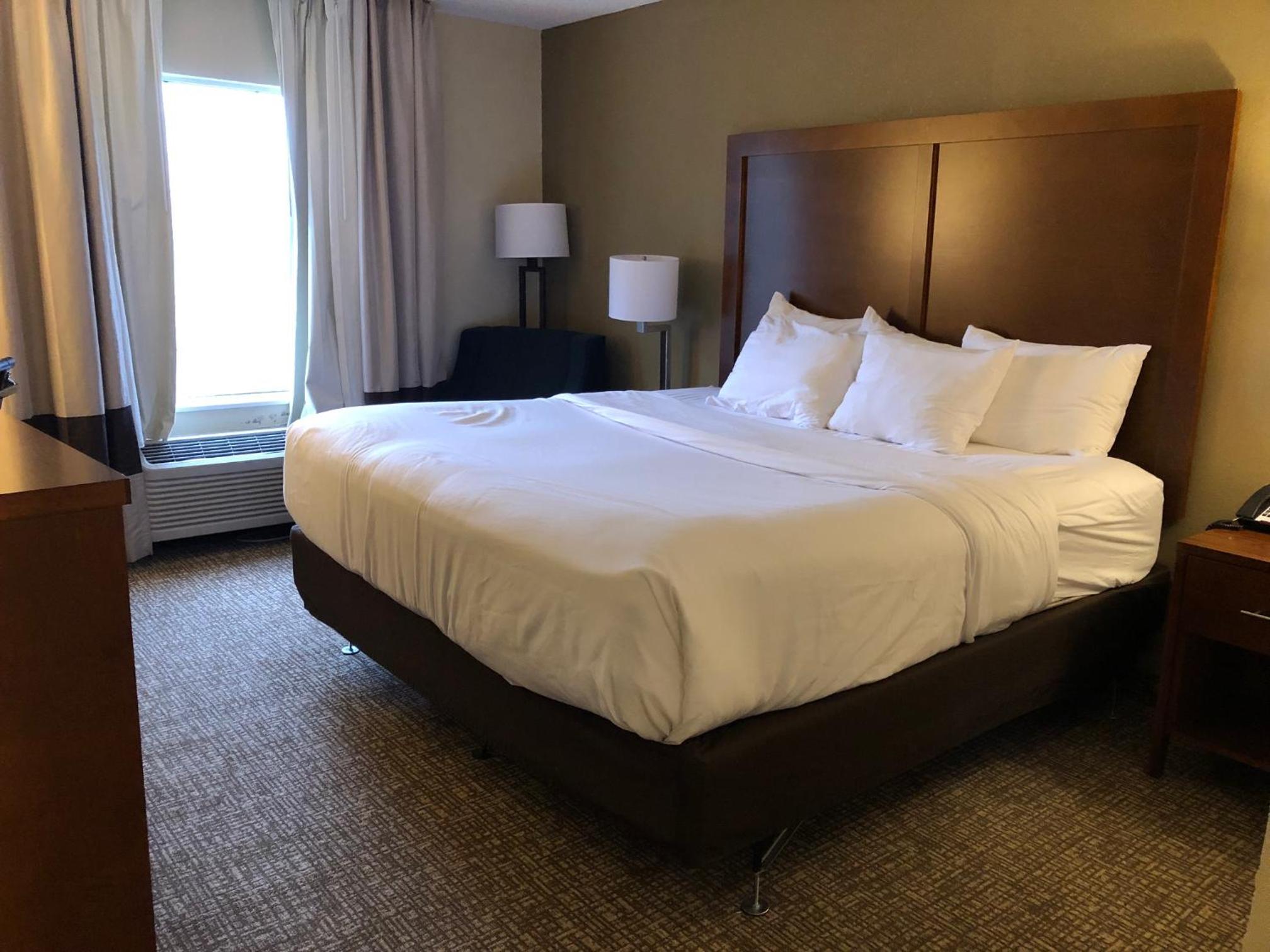 1 King Bed, Mobility Accessible Room, Bathtub w/ Grab Bars, Non-Smoking - Photo 1