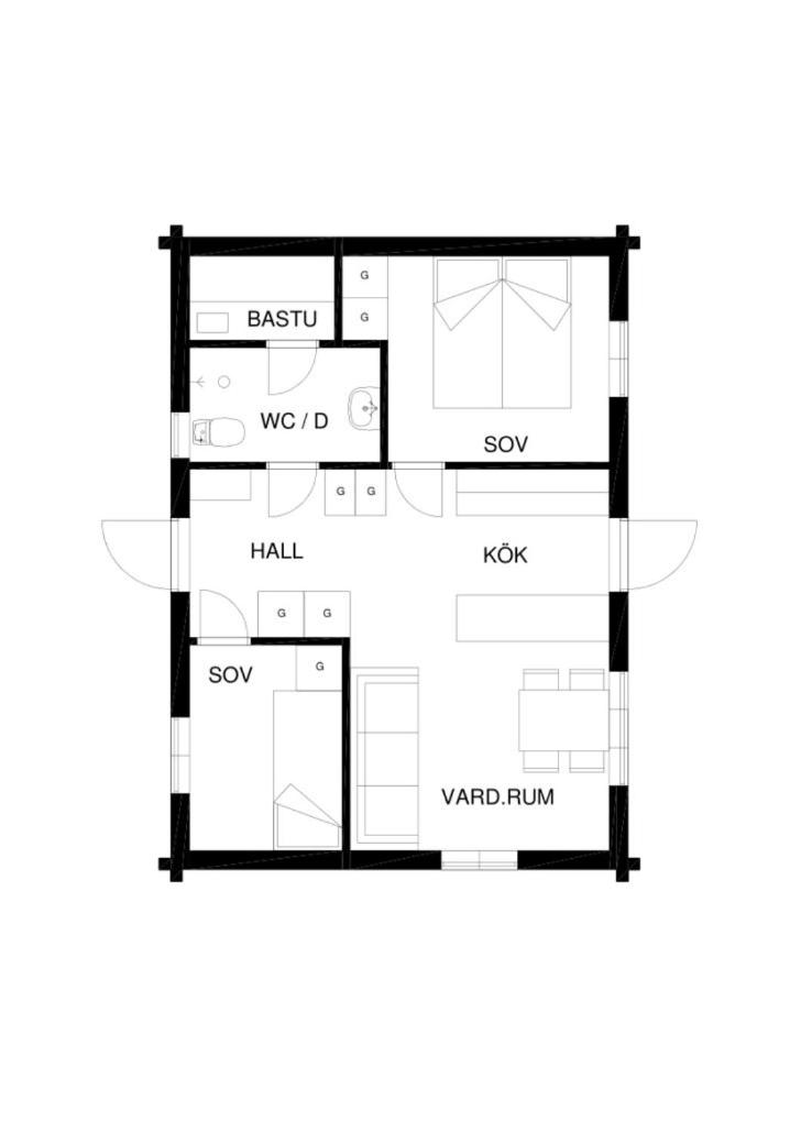 Two-Bedroom House photo 3
