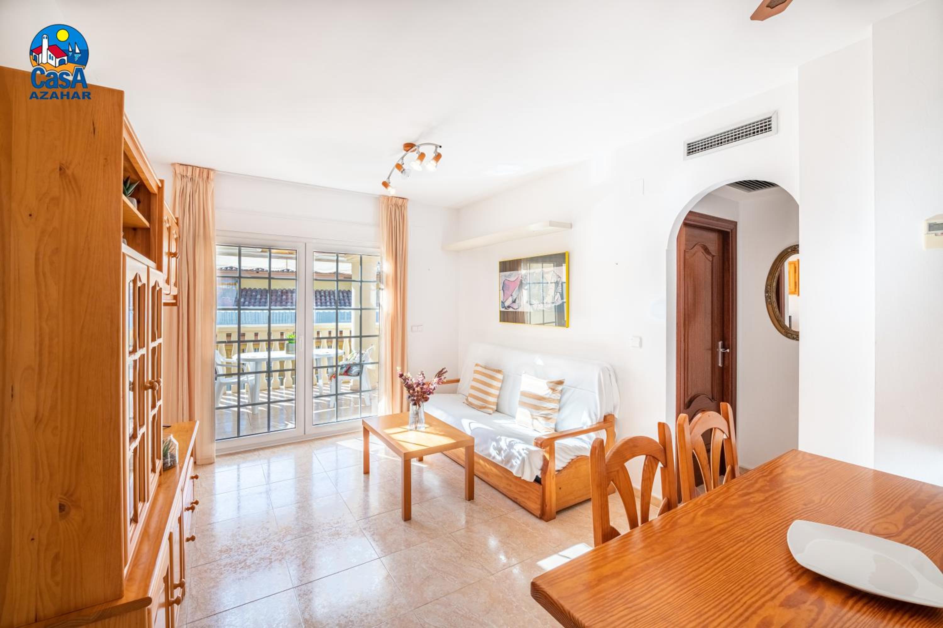 Apartamento de dos habitaciones