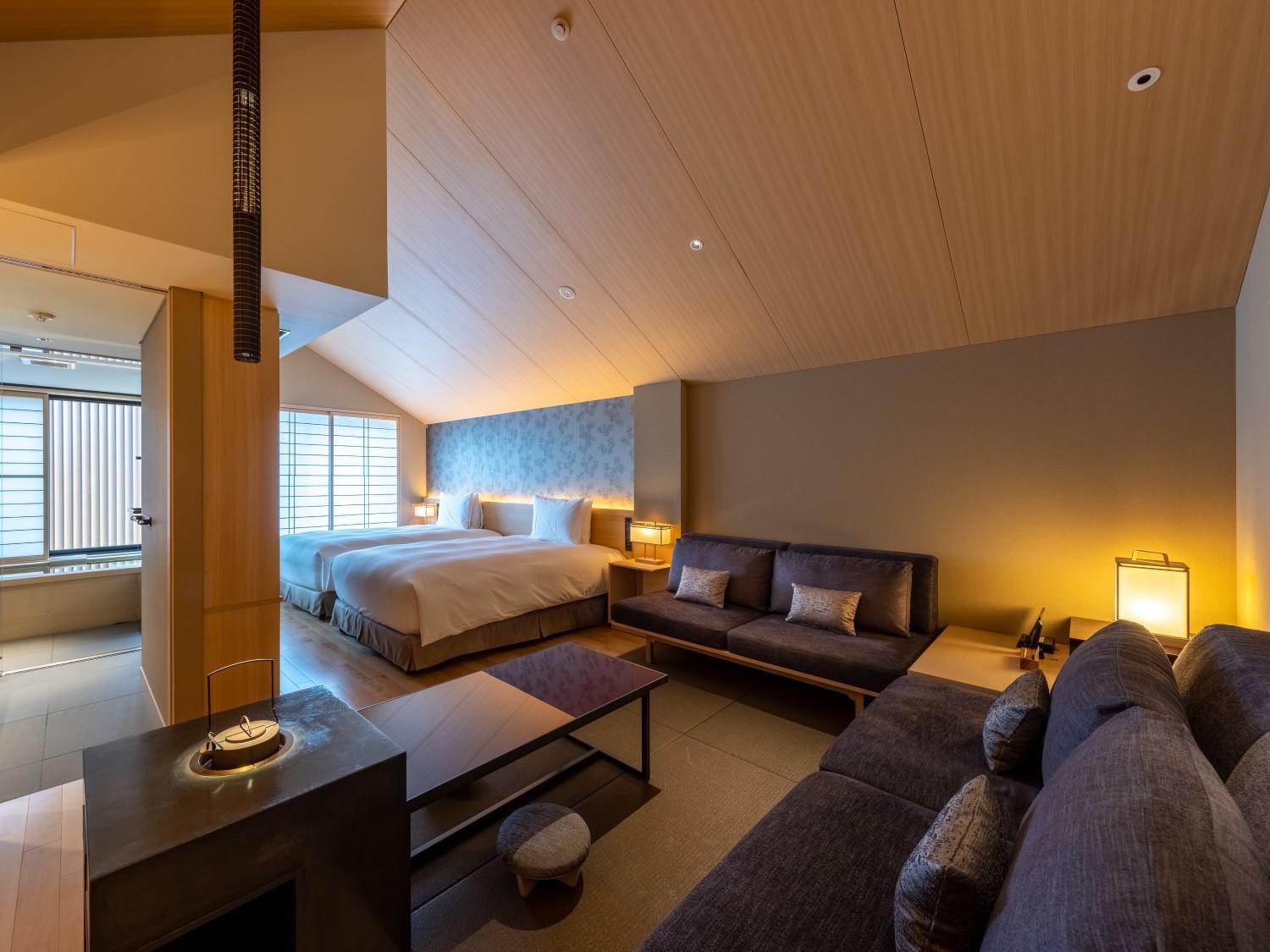 Comfort Twin Room with Hot Spring Bath
