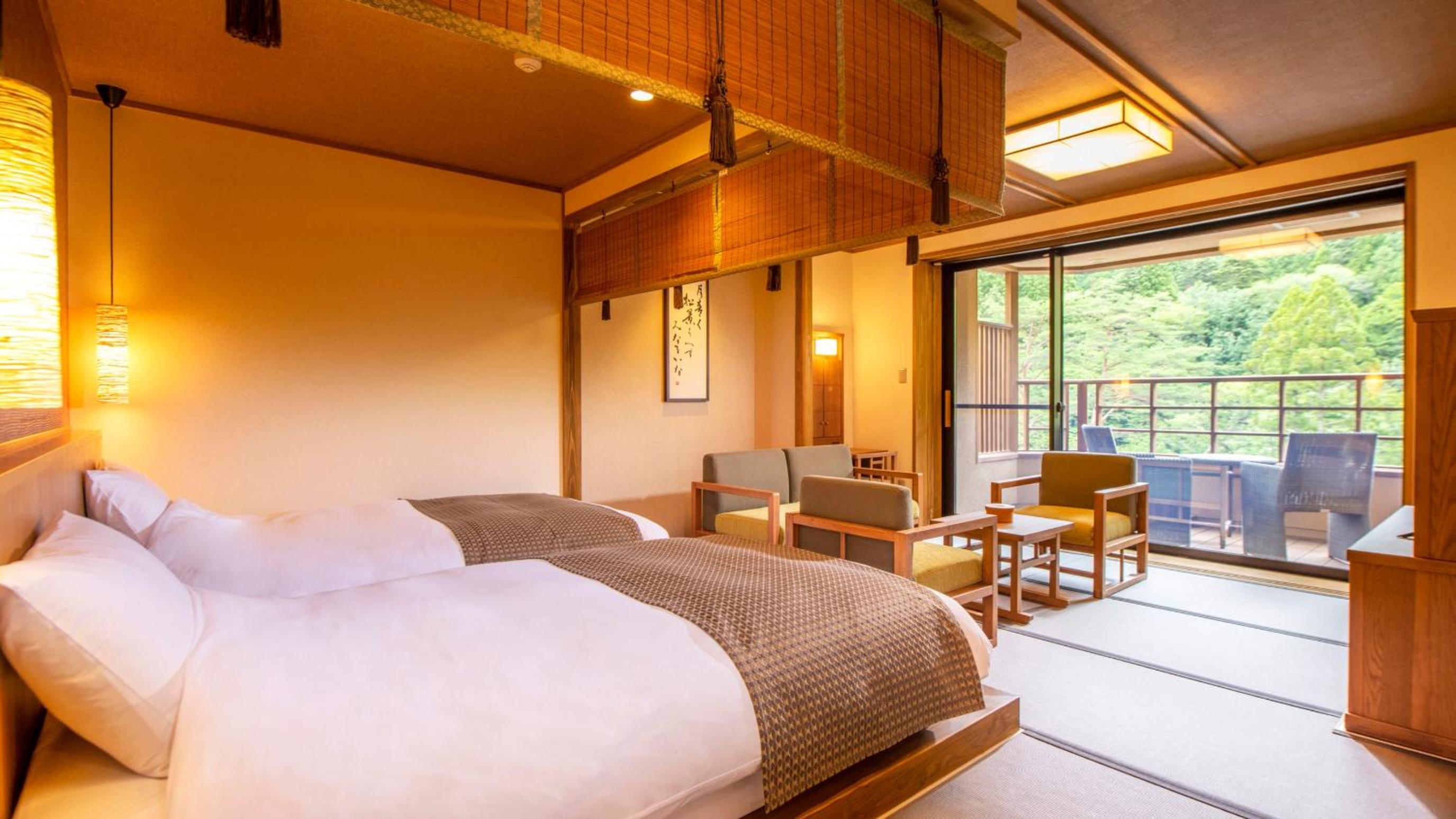 Quadruple Room with Open-Air Bath (Check in14:00/out 10:00) - Dinner Time 17:30 - Photo 1
