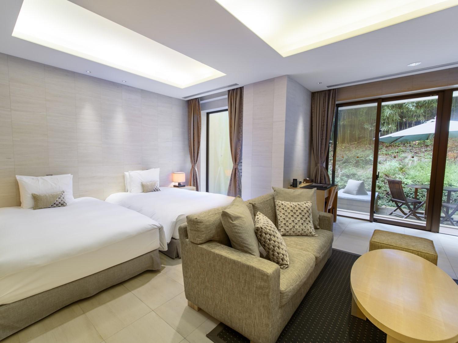 Stylish Suite Twin with Open-Air Bath - Non-Smoking photo 3