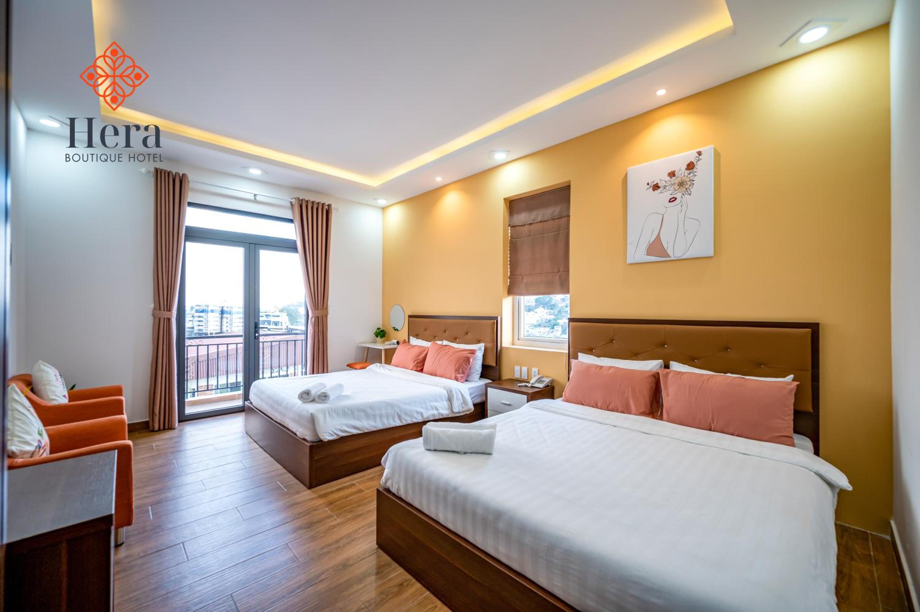 Deluxe Double Room with Two Double Beds
