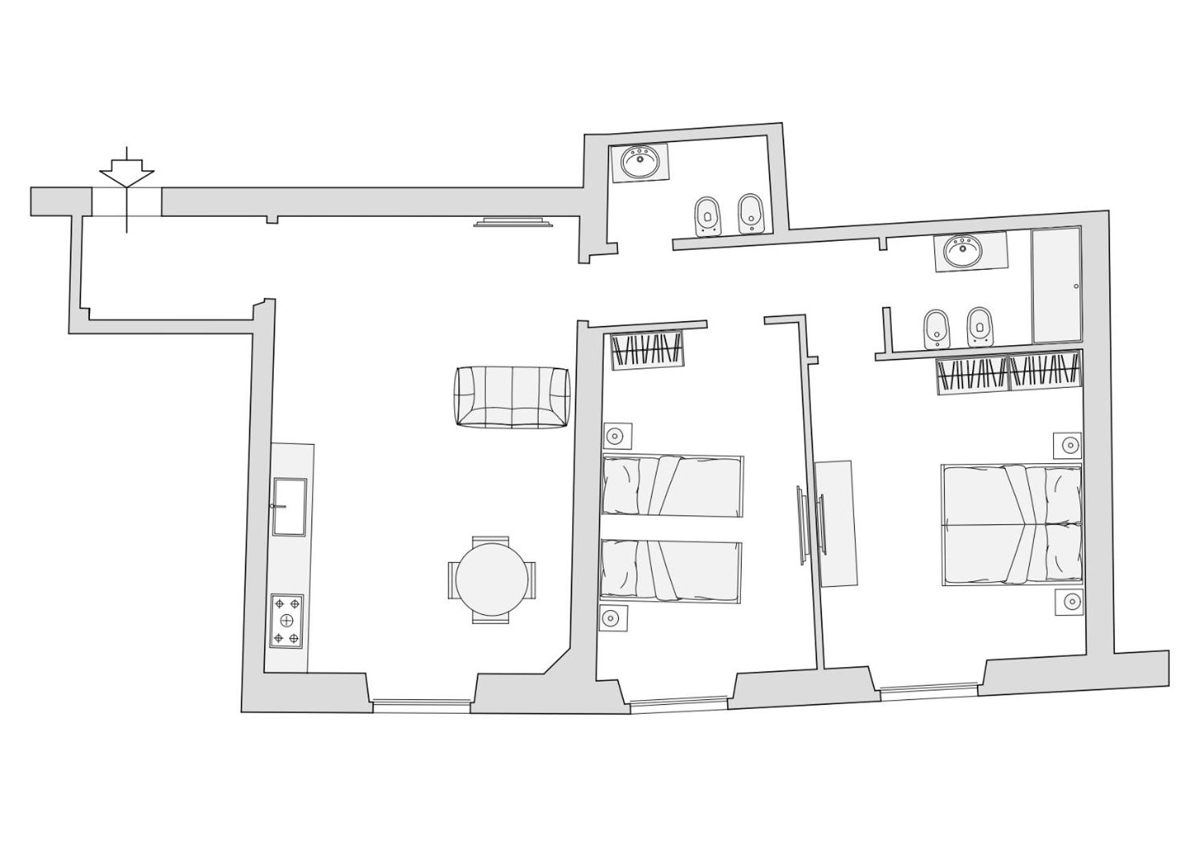 Two-Bedroom Apartment photo 2