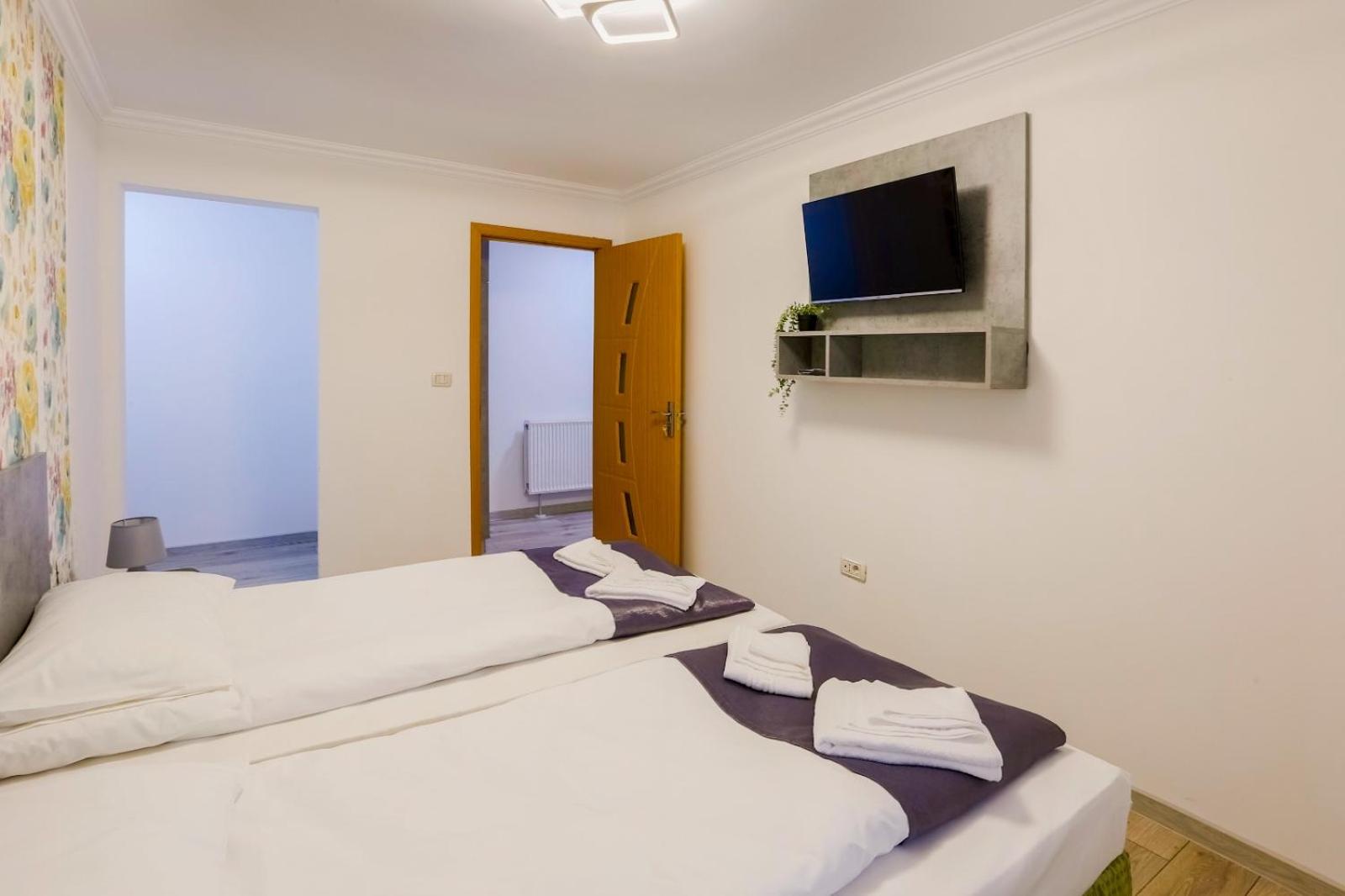 Deluxe One-Bedroom Apartment with City View