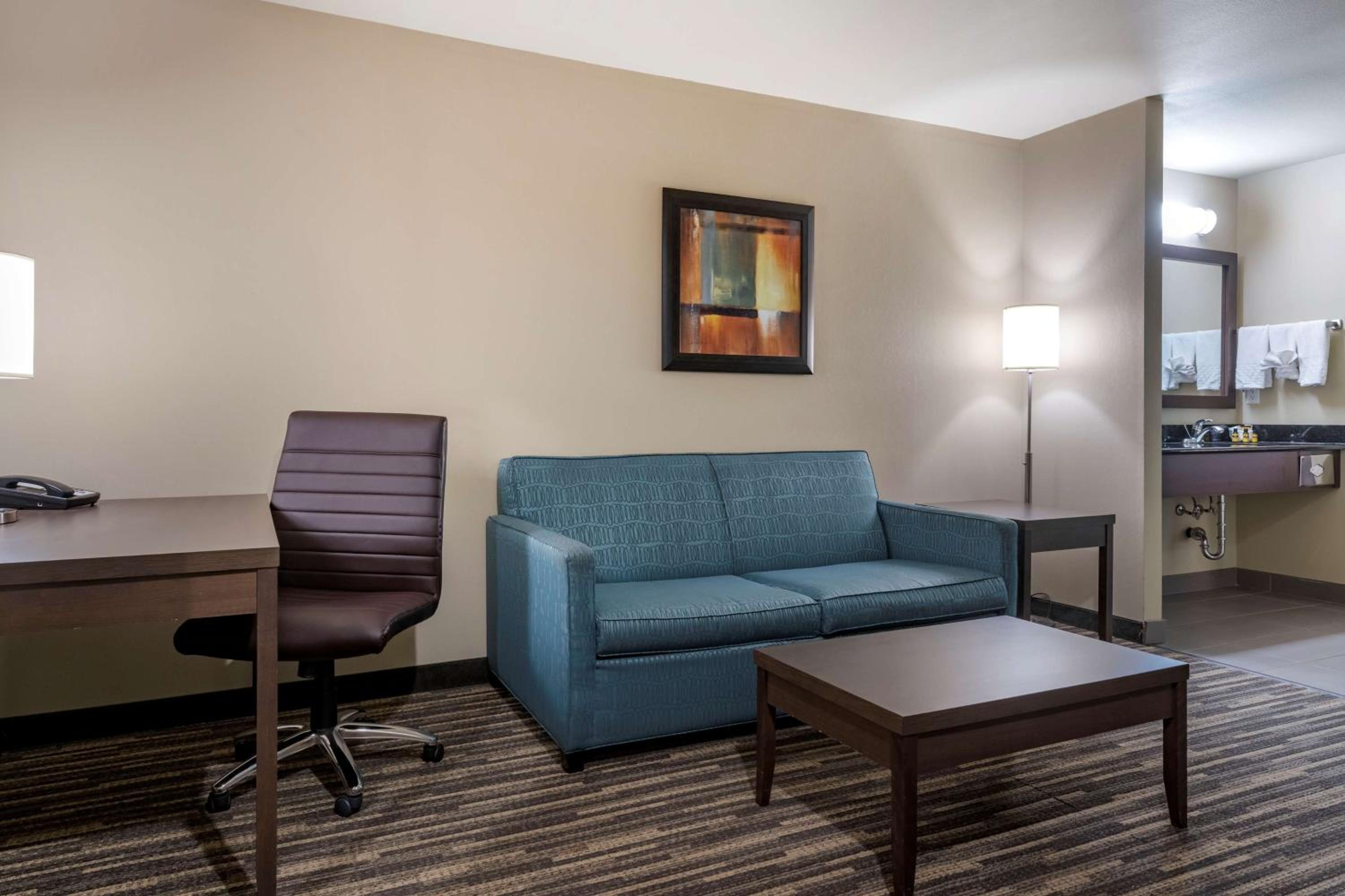 King Suite with Sofa Bed and Living Area - Non-Smoking - Photo 4