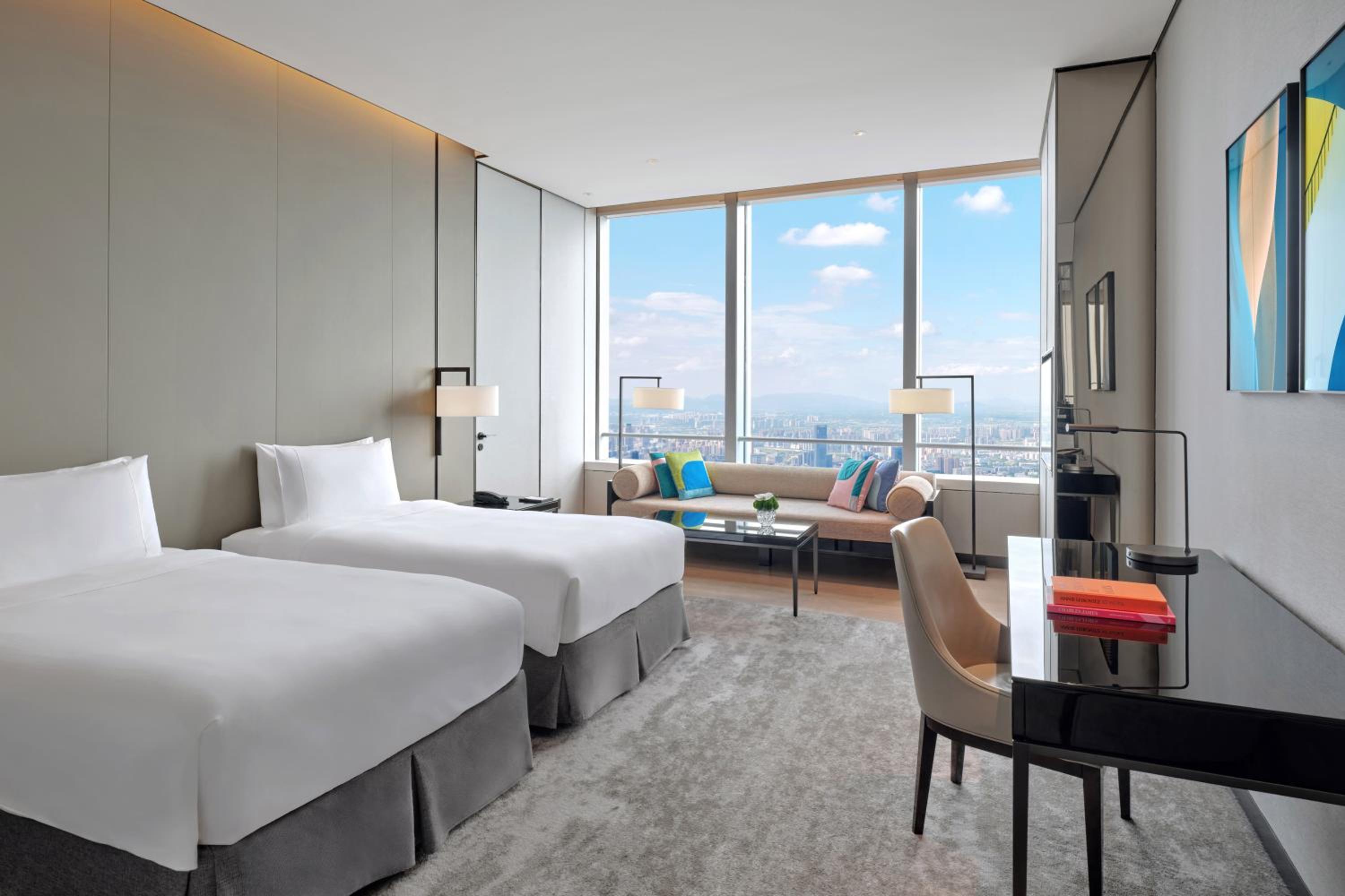 Twin Room with City View