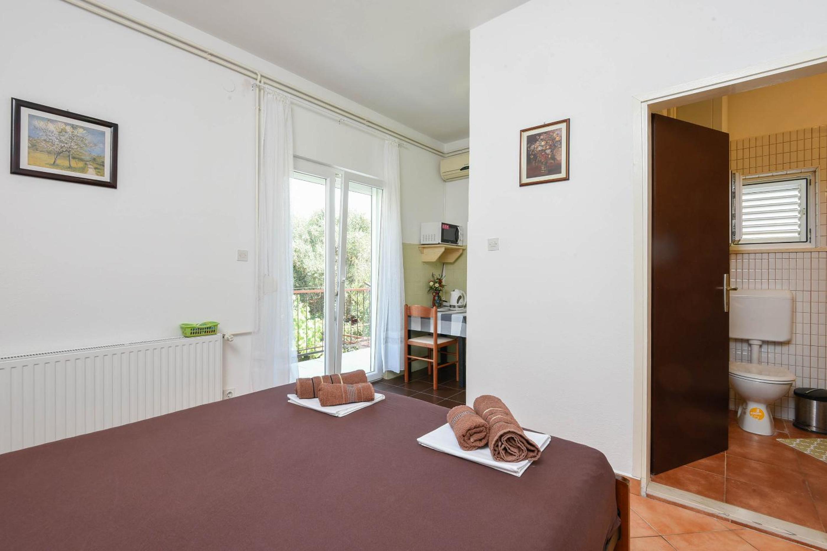 Studio with Balcony