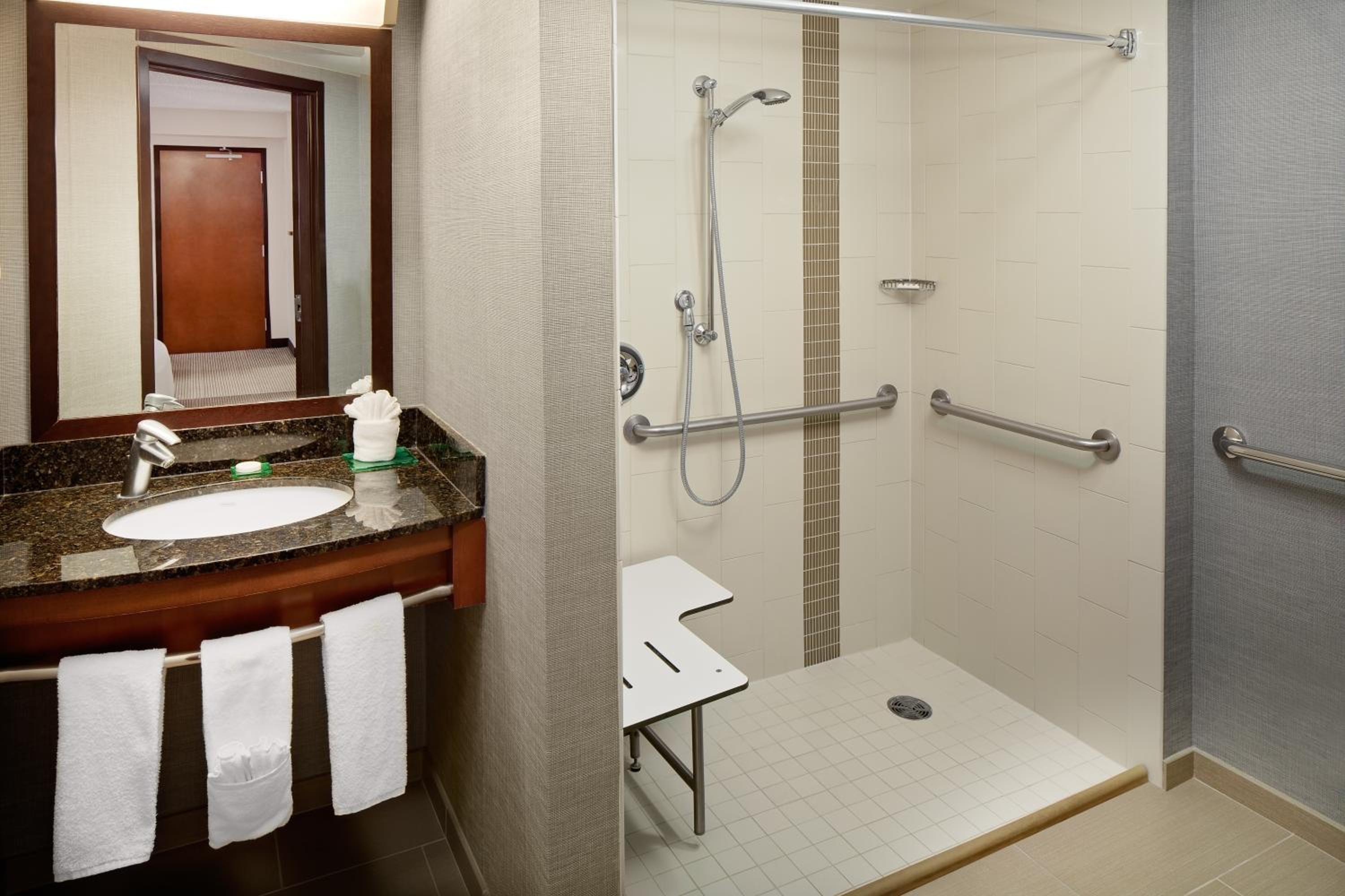 Double Room with Sofa Bed and Roll-In Shower - Disability Access