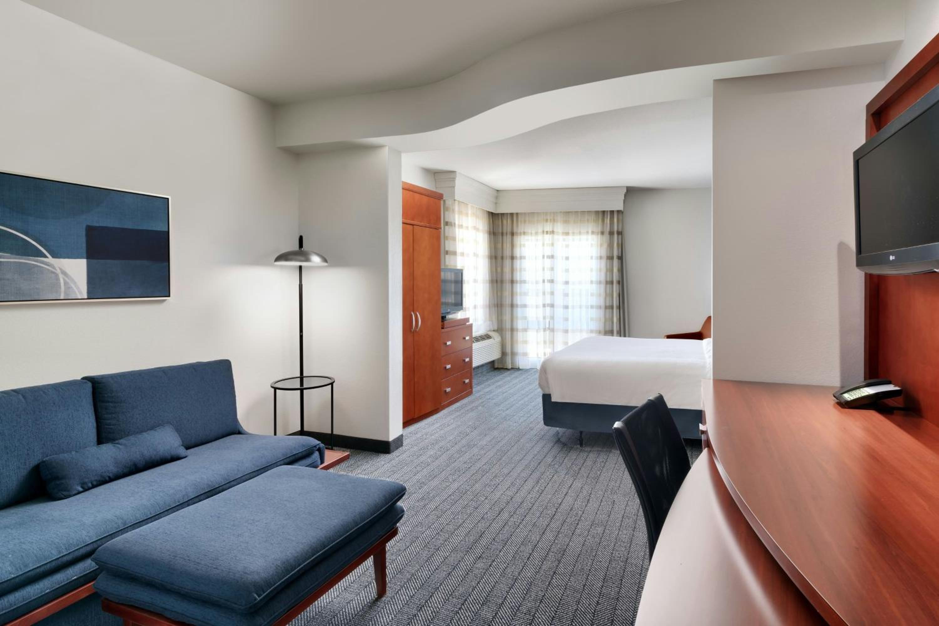 Studio with King Bed and Sofa Bed - Hearing Accessible photo 1
