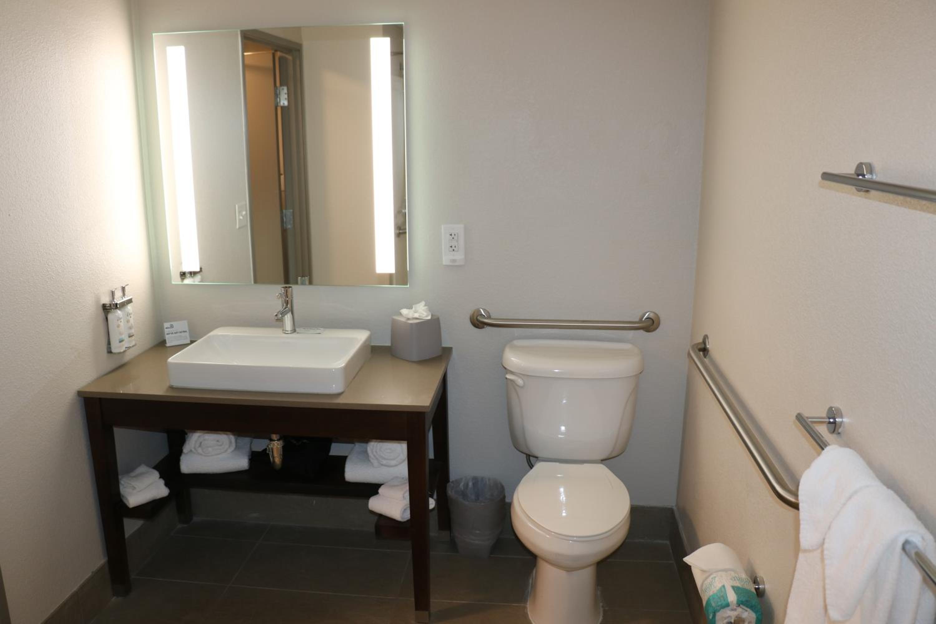 Standard King Room with Mobility Accessible Roll-In Shower - Photo 4