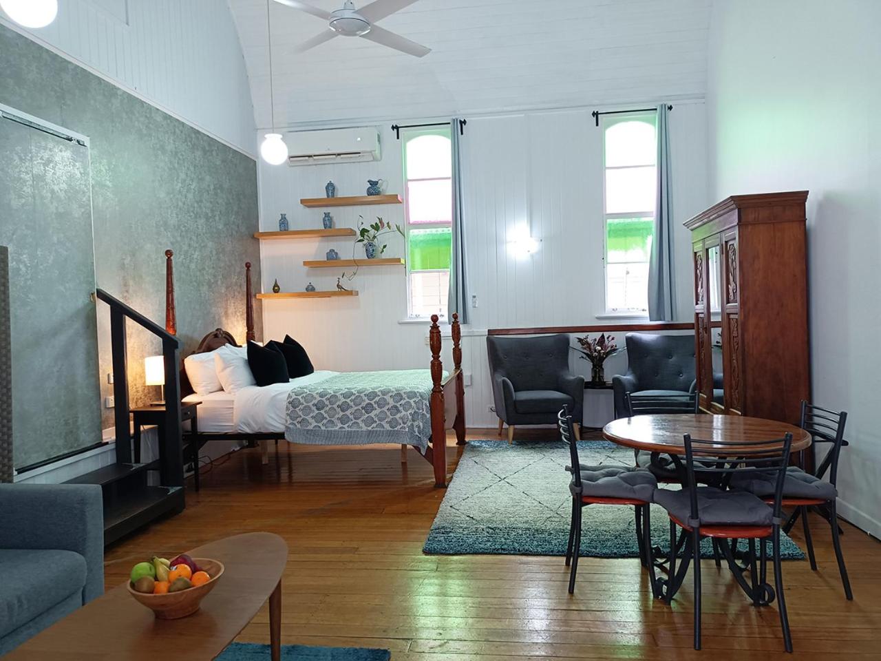 Studio with Balcony