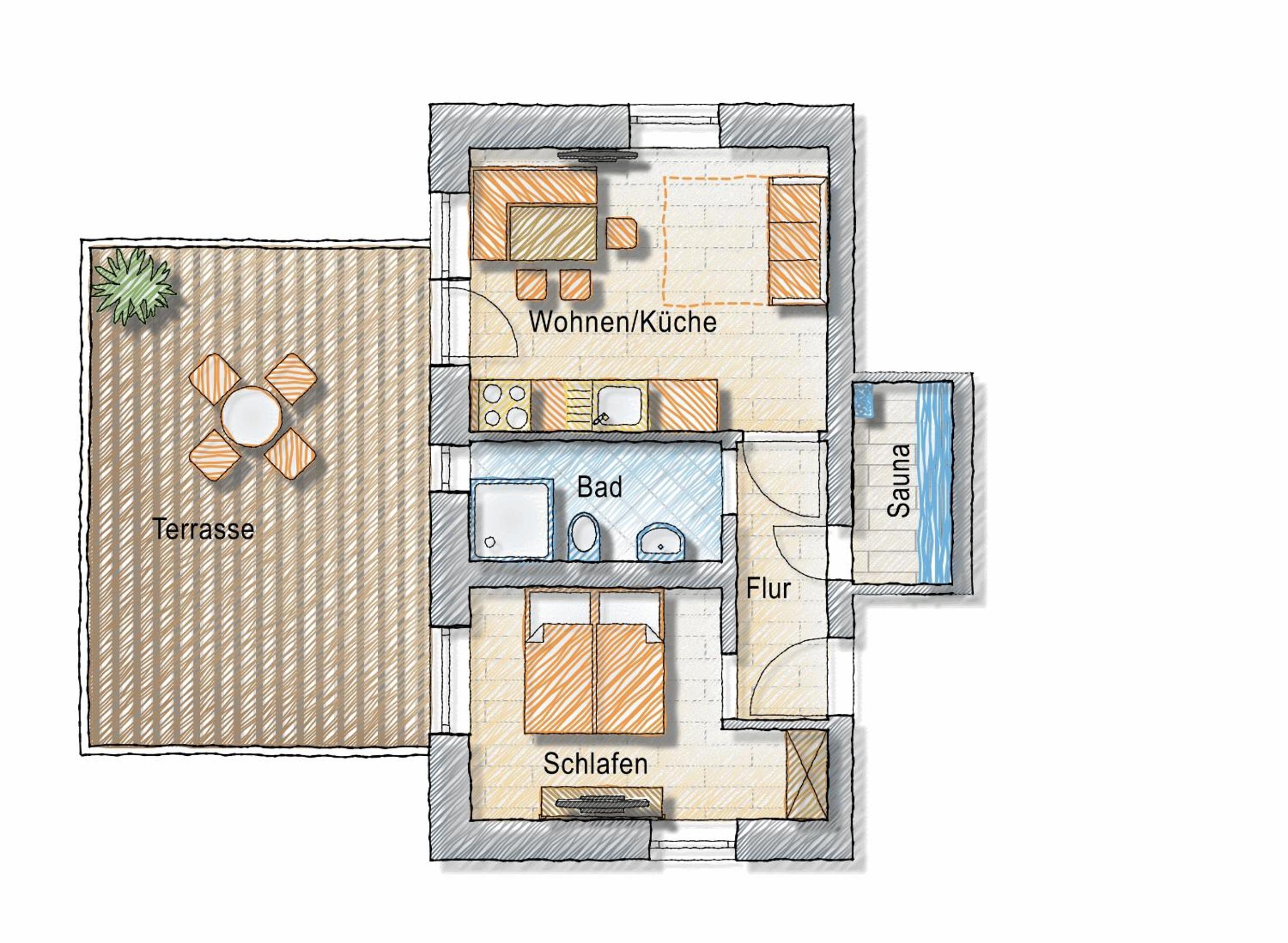 Apartment with Terrace photo 3
