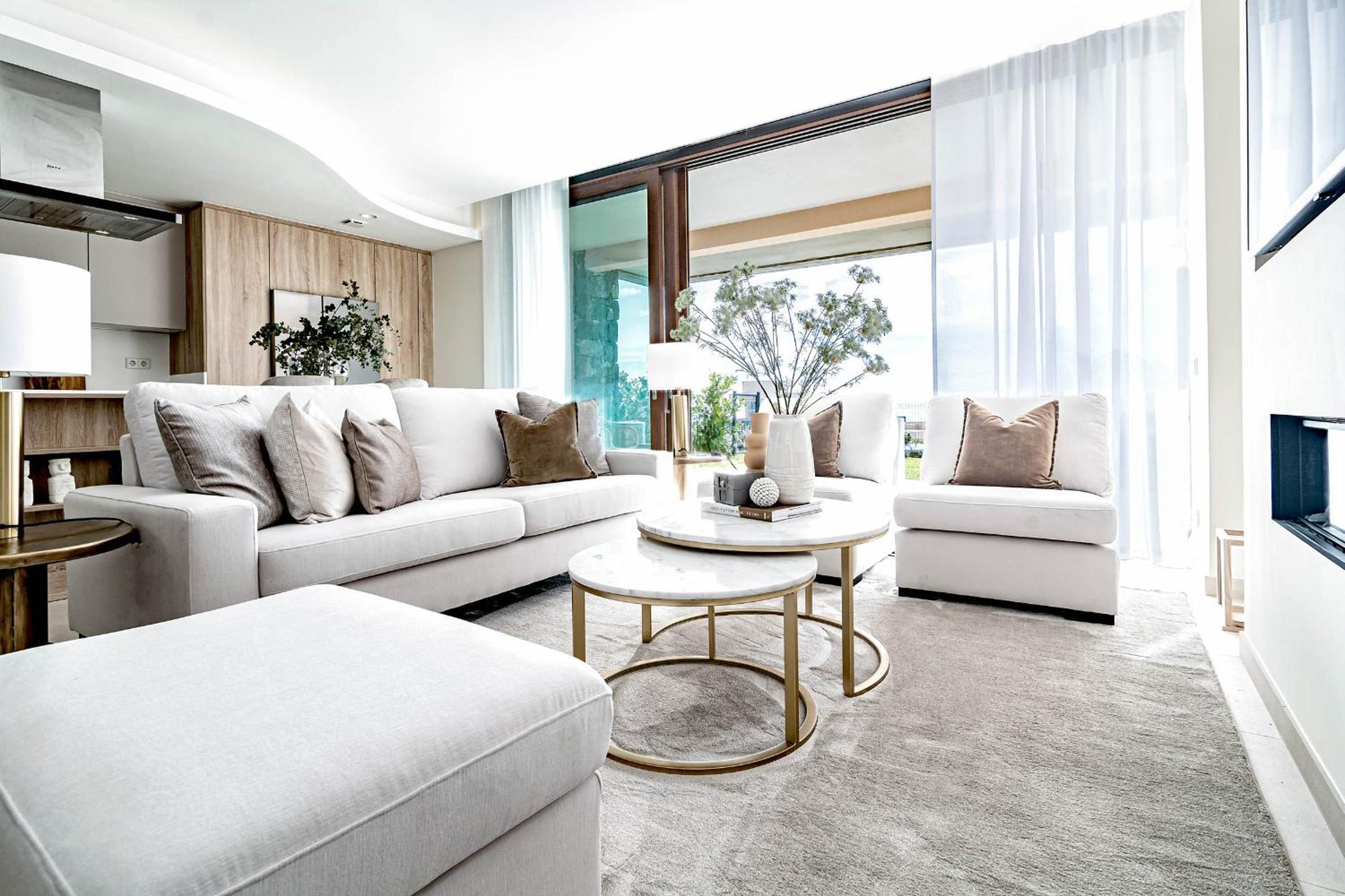 Apartamento con vista a la piscina