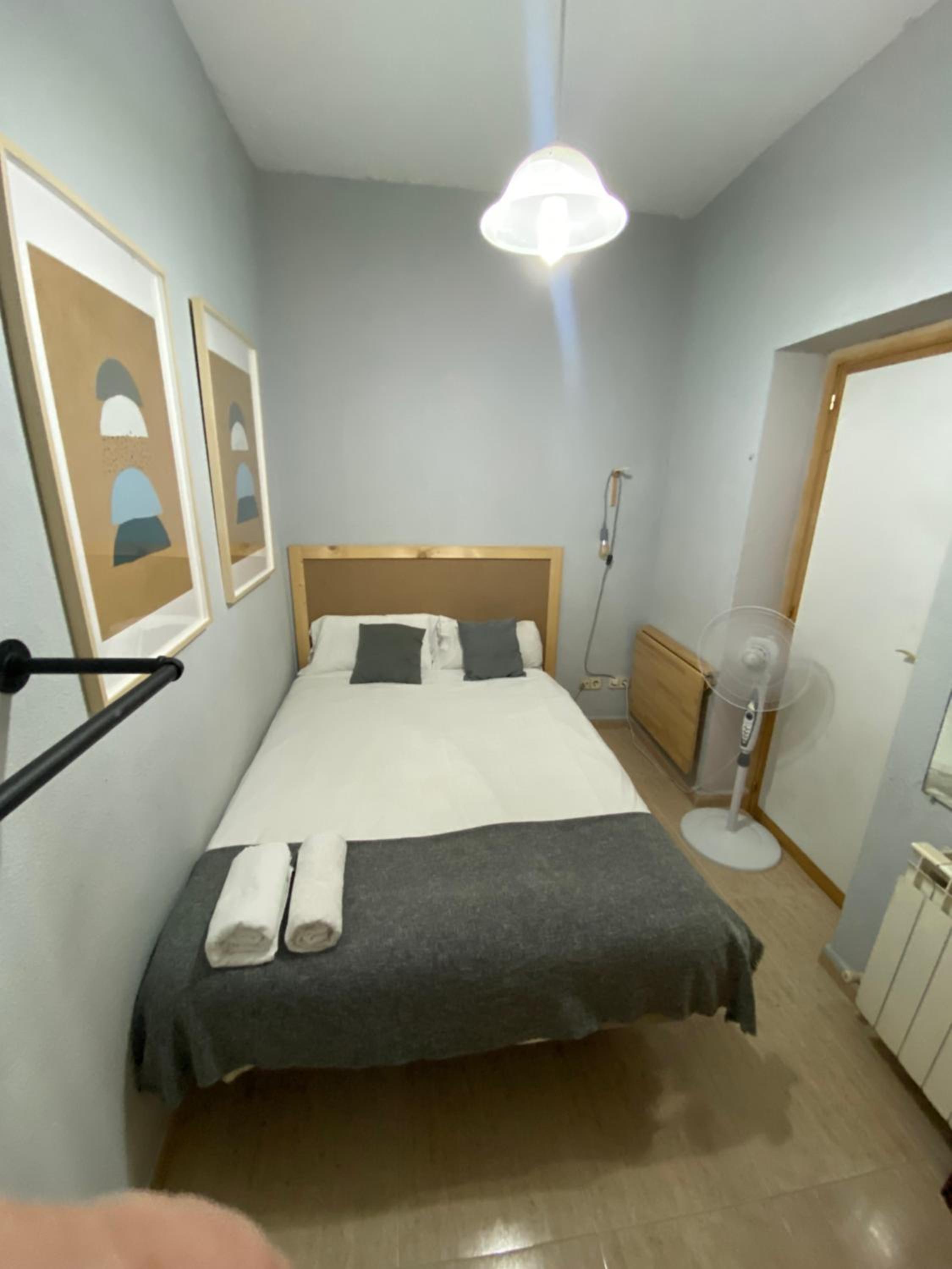 Habitación doble con baño compartido