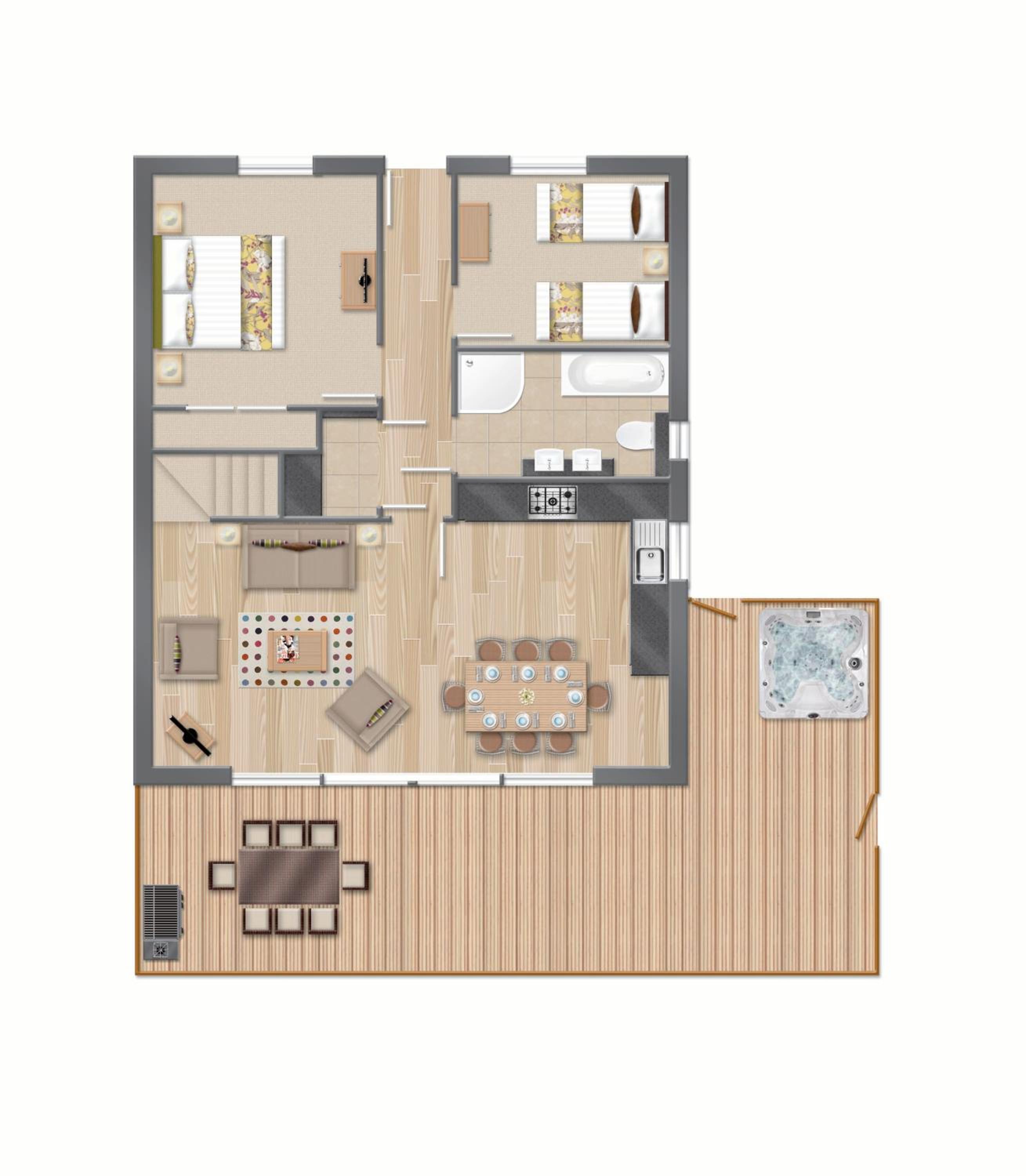 Four-Bedroom House