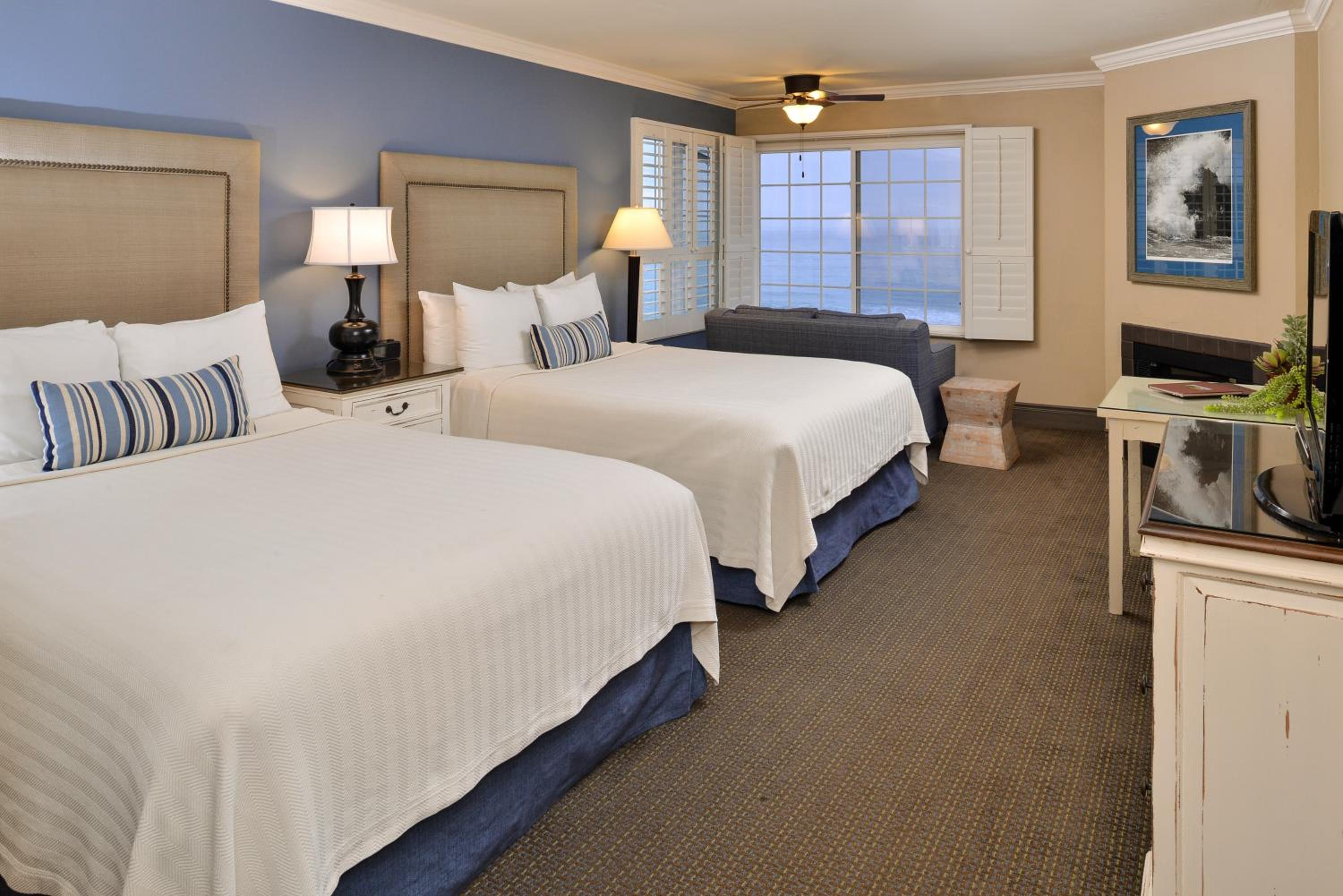 Two Queen Beds with Ocean View