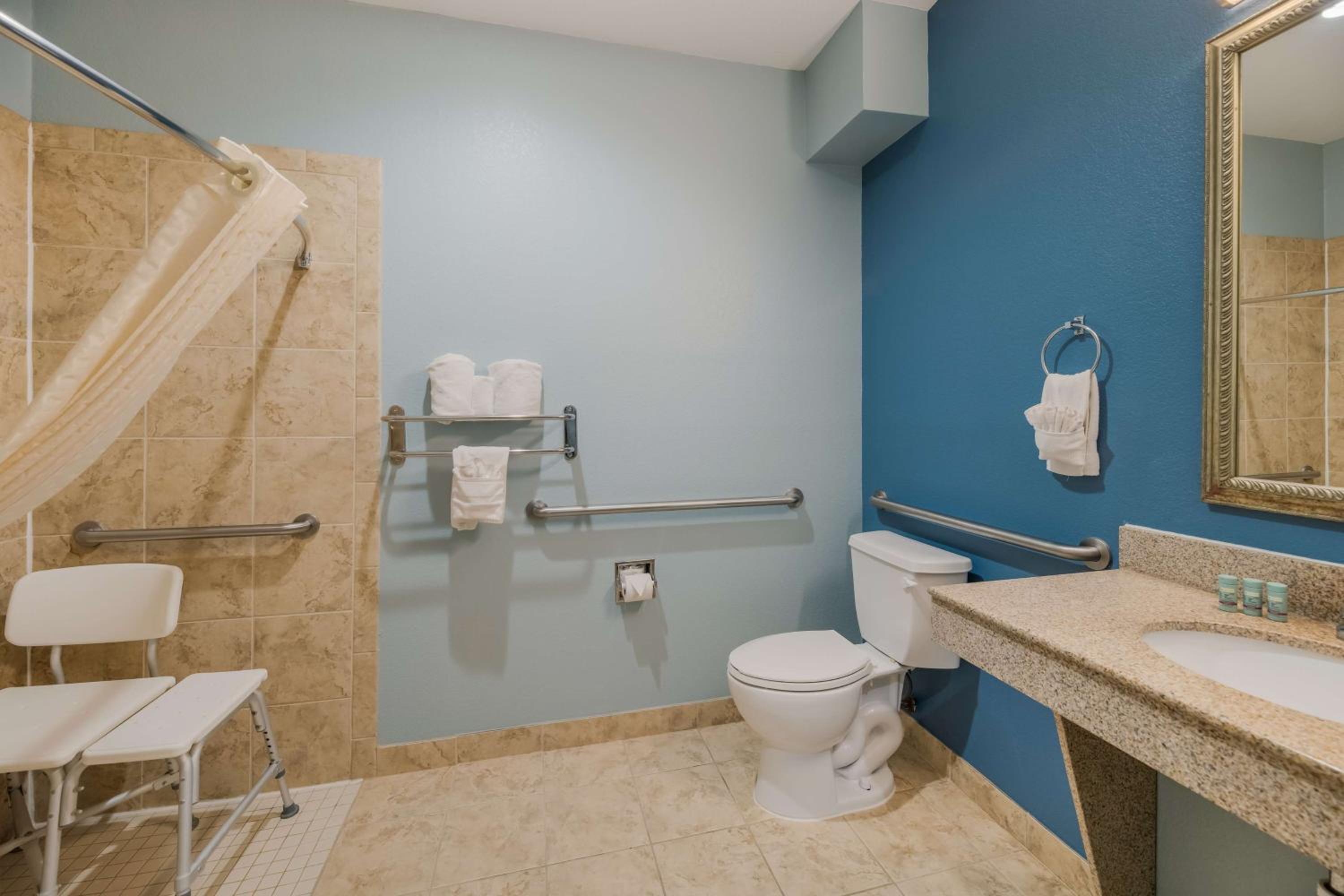 King Room with Roll-In Shower - Disability Access