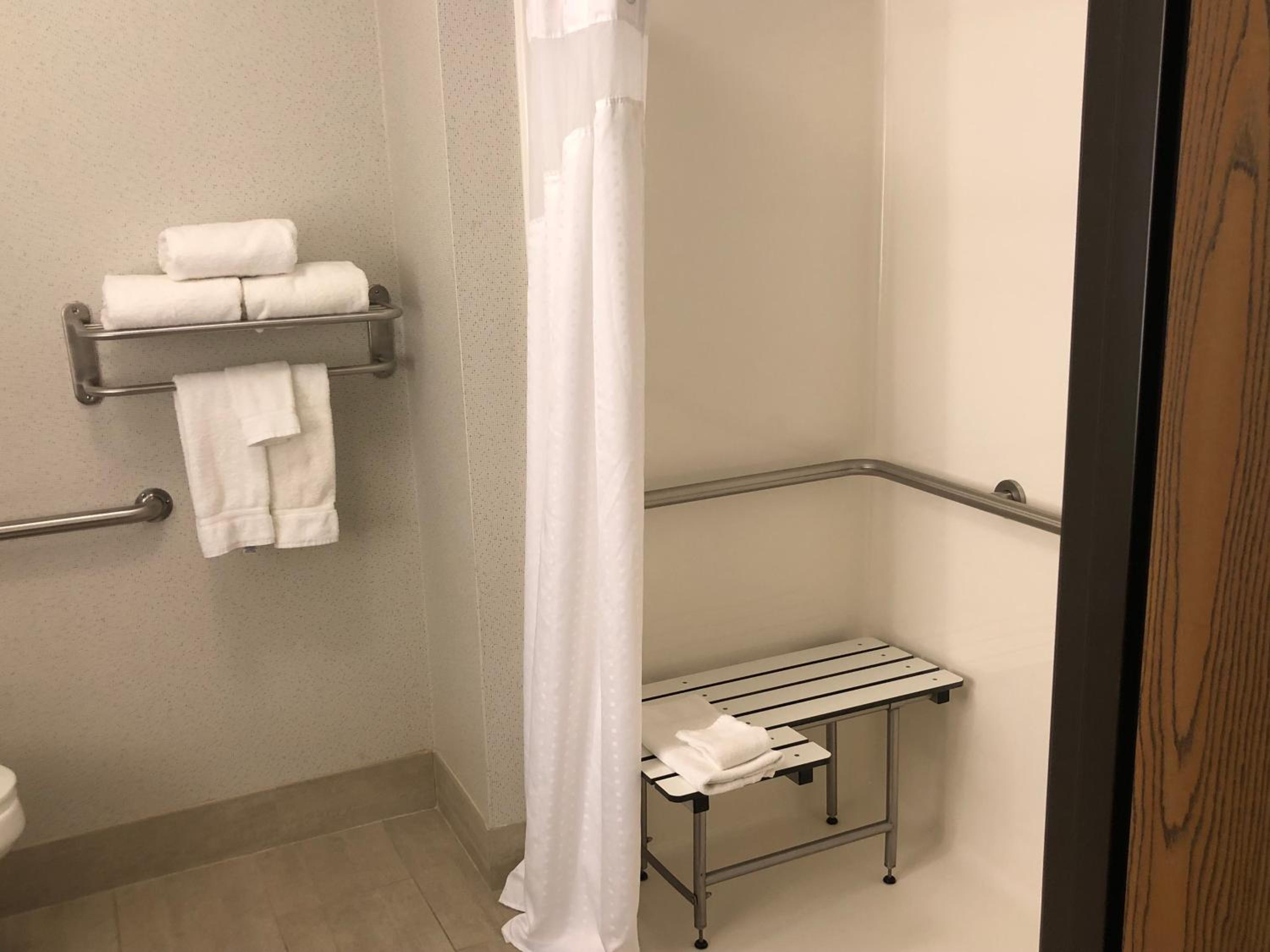 Queen Room - Hearing Accessible Roll in Shower/Non-Smoking - Photo 3